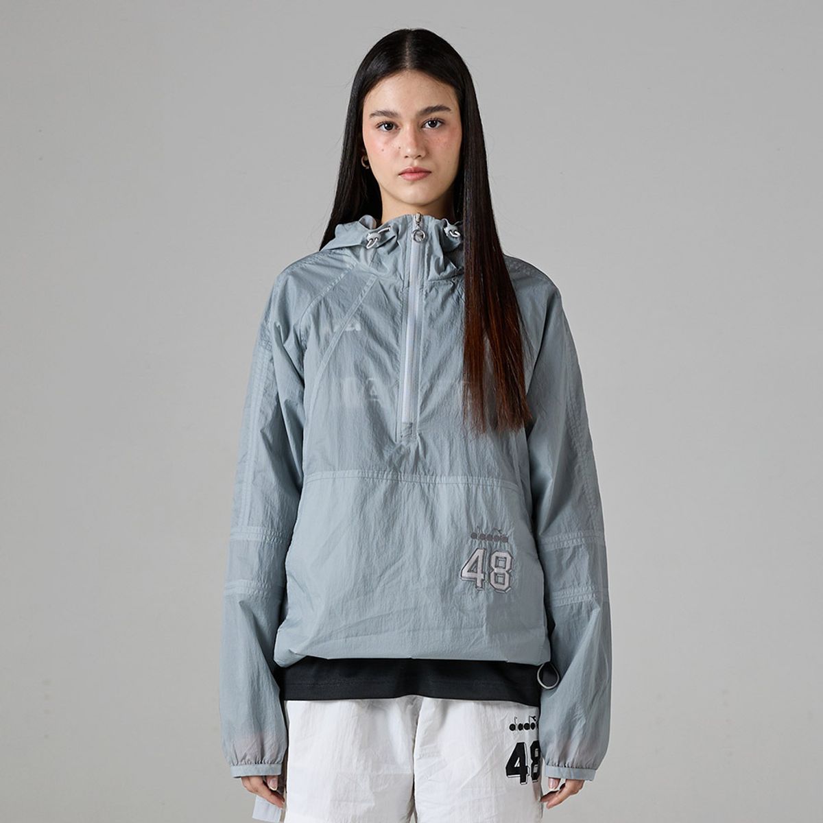 디아도라(diadora) 판타지스타 우븐 아노락 GREY