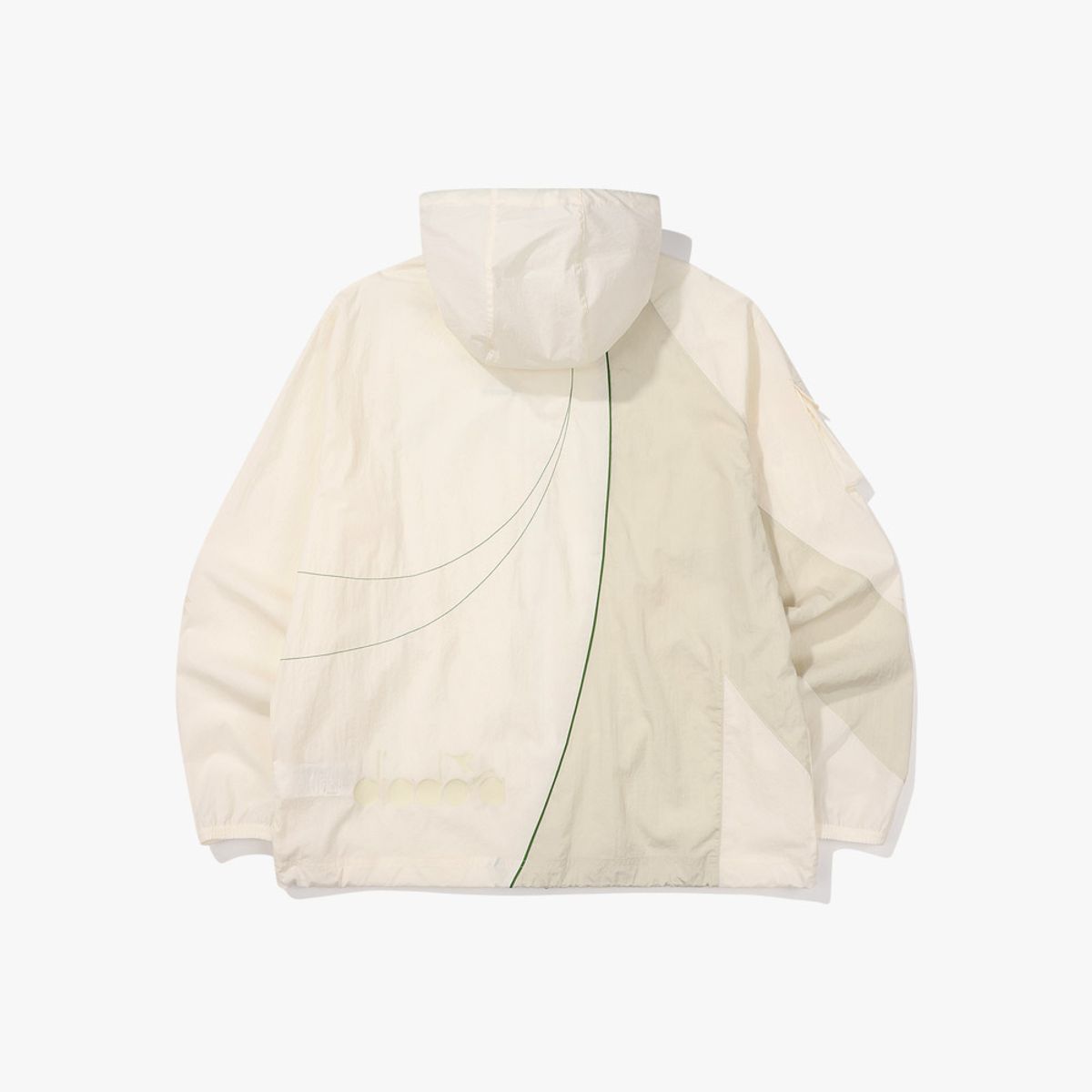 디아도라(diadora) 몬텔로 프리즈 후드 자켓 IVORY