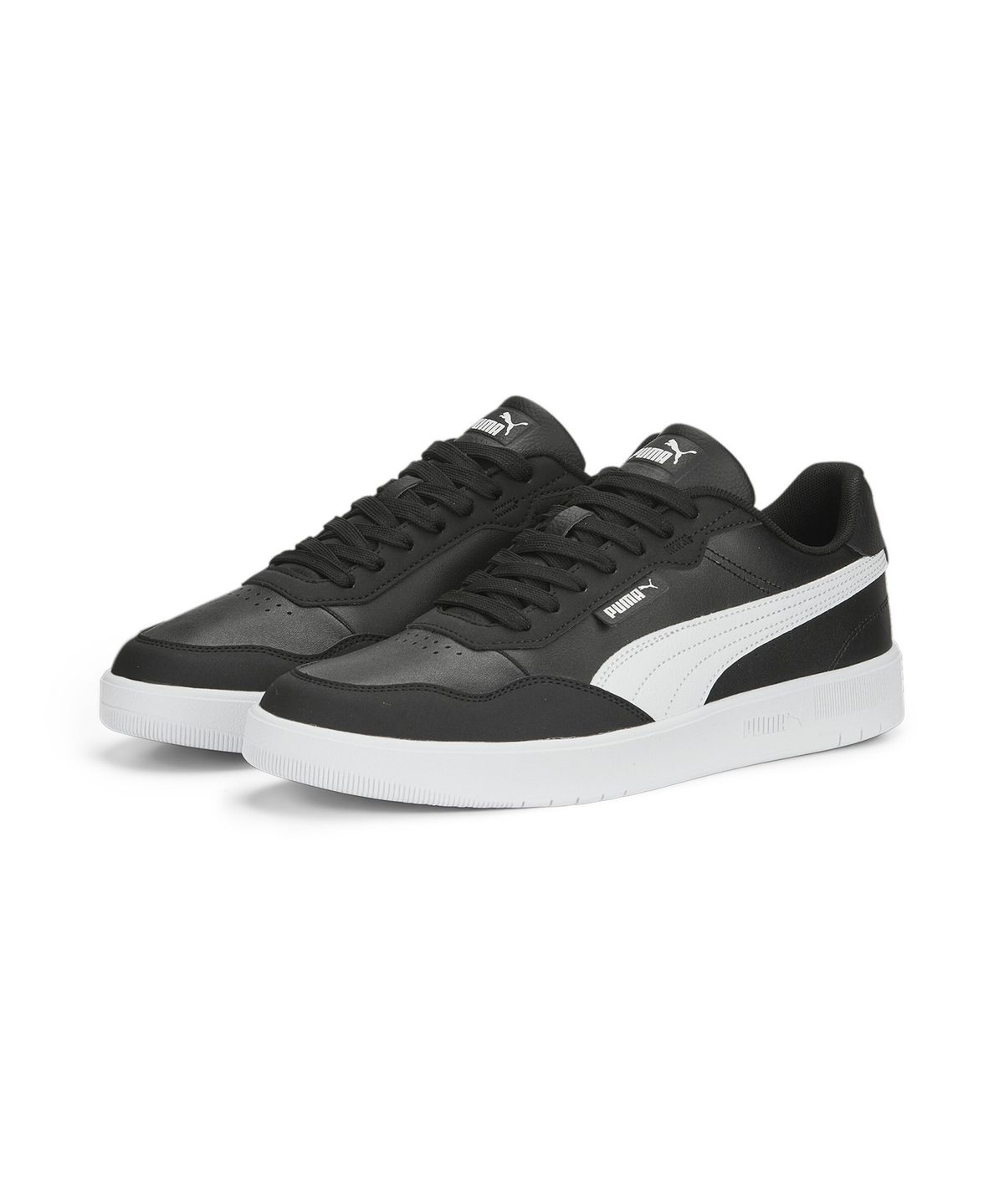 푸마(PUMA) 코트 울트라 라이트 - 블랙:화이트:실버 / 389371-02