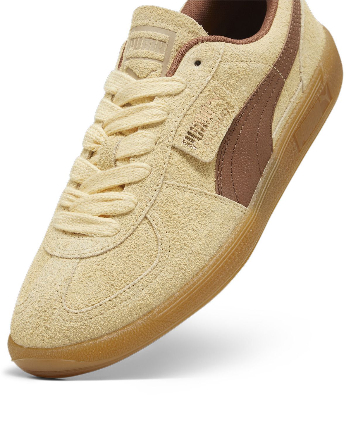 푸마(PUMA) 팔레르모 헤어리 - 캐모마일: 브라운 머쉬룸 / 397251-01
