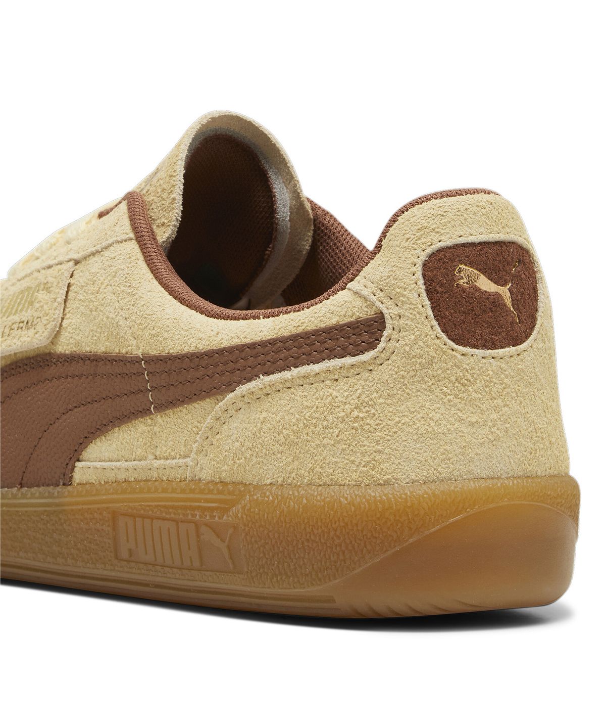 푸마(PUMA) 팔레르모 헤어리 - 캐모마일: 브라운 머쉬룸 / 397251-01