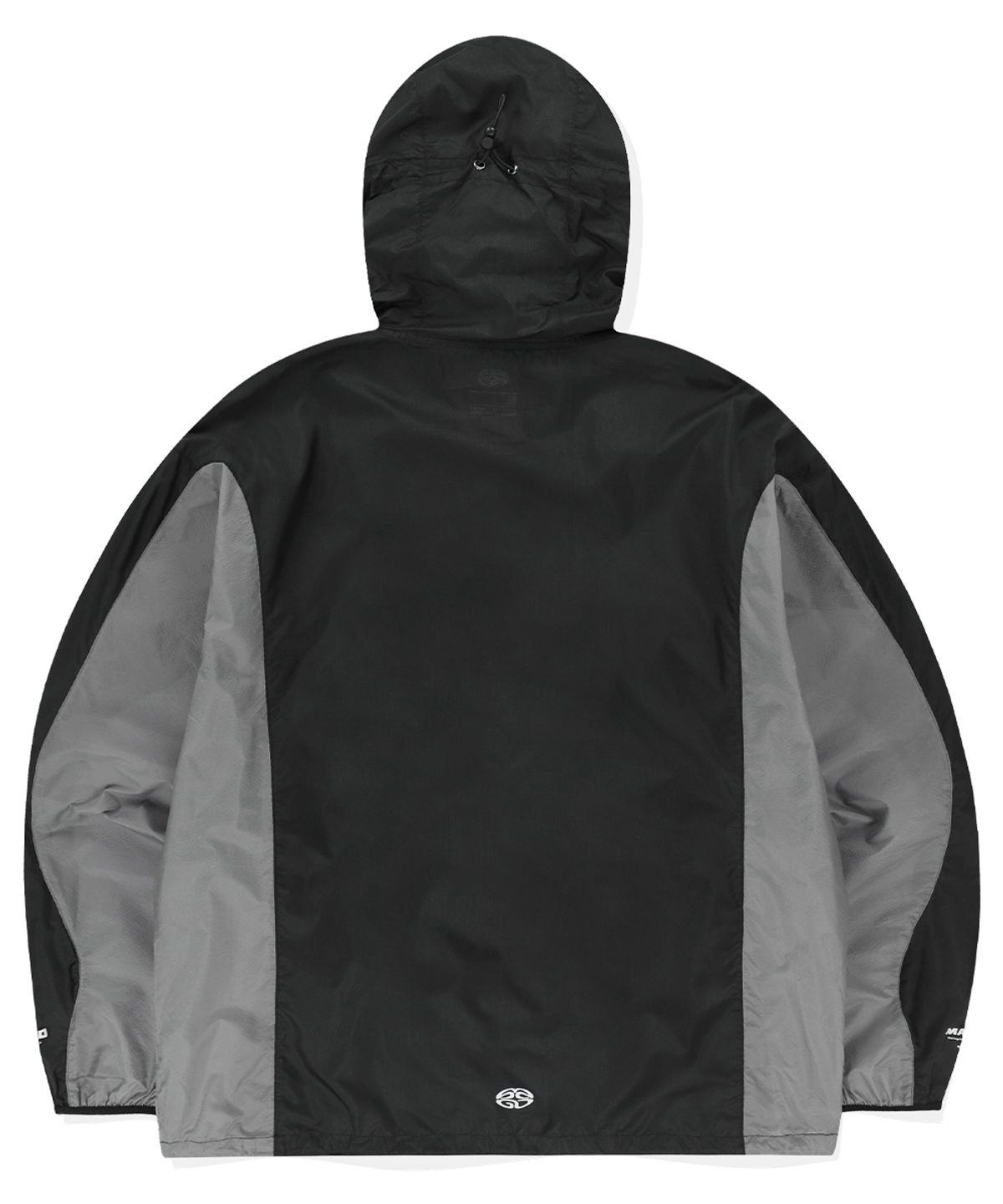 마하그리드(MAHAGRID) WAVE M LOGO HOODED WINDBREAKER BLACK(MG2ESMB960A)
