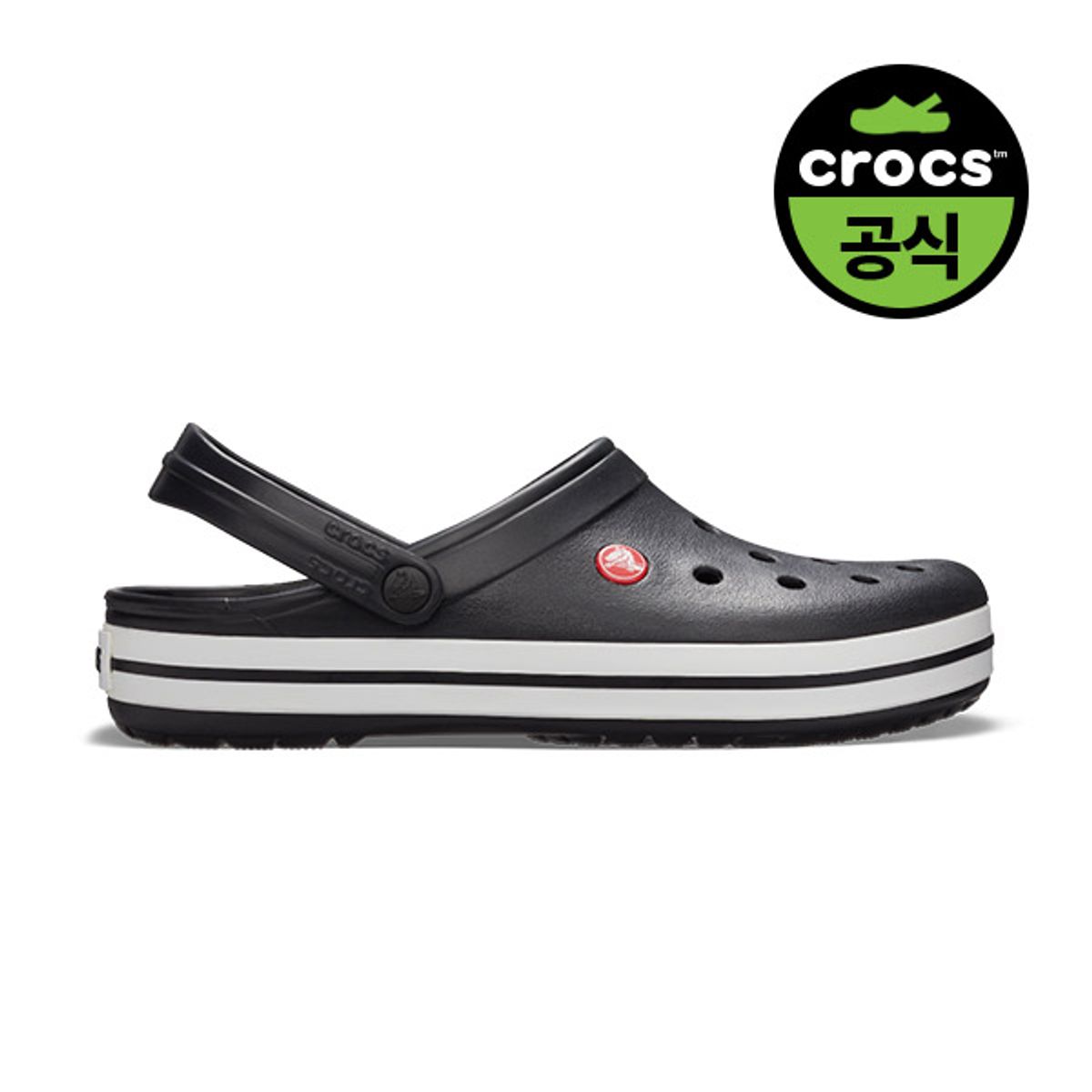 크록스(CROCS) 공용 크록밴드 BK (24SUCL11016)