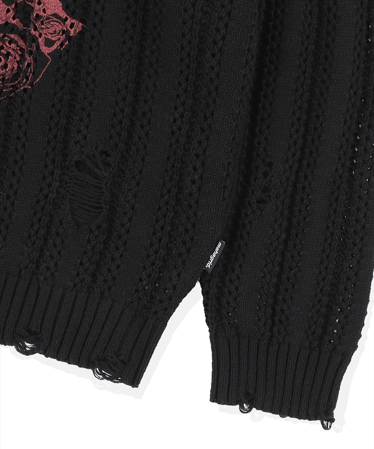 마하그리드(MAHAGRID) BLESSED MESH KNIT BLACK(MG2ESMK601A)