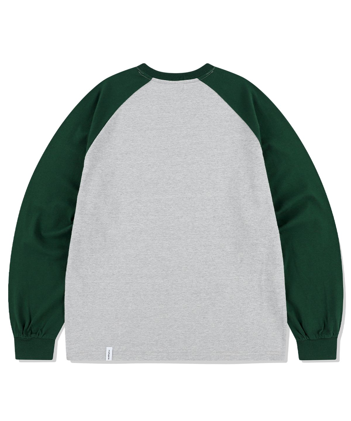 마하그리드(MAHAGRID) YOUTH RAGLAN LS TEE GREY(MG2ESMT566A)