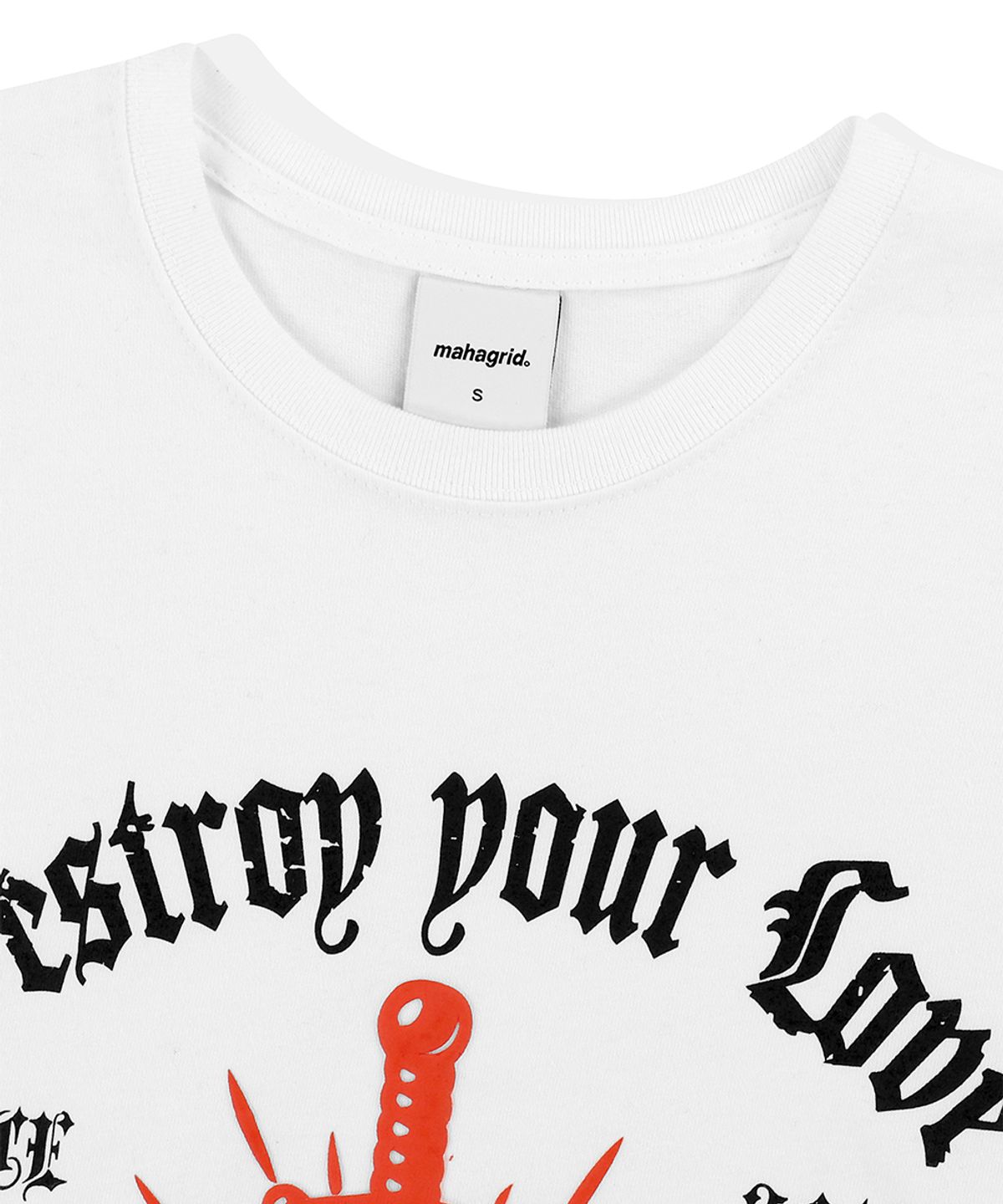 마하그리드(MAHAGRID) PAINFUL LS TEE WHITE(MG2ESMT563A)
