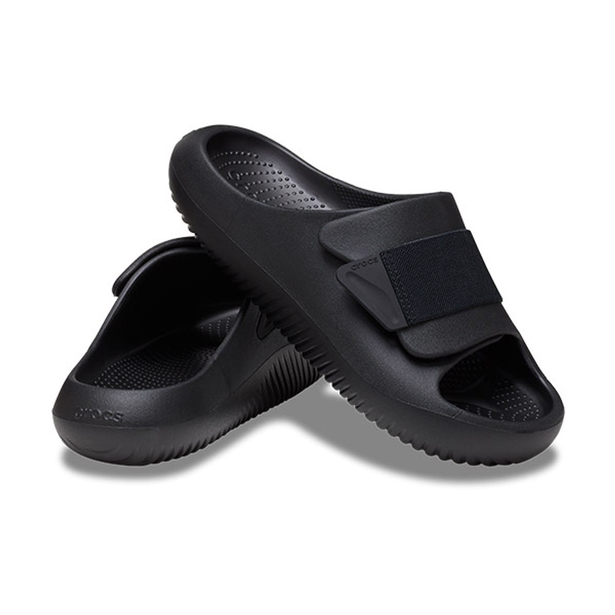 크록스(CROCS) 공용 멜로우 럭스 리커버리 슬라이드 BK (24SUSD209413)