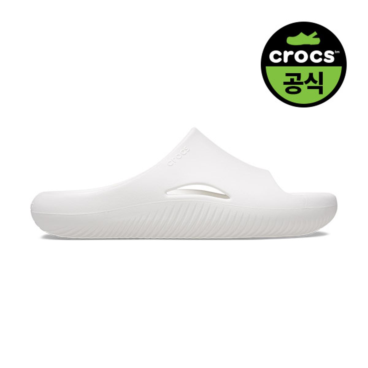 크록스(CROCS) 공용 멜로우 리커버리 슬라이드 WT (24SUSD208392)