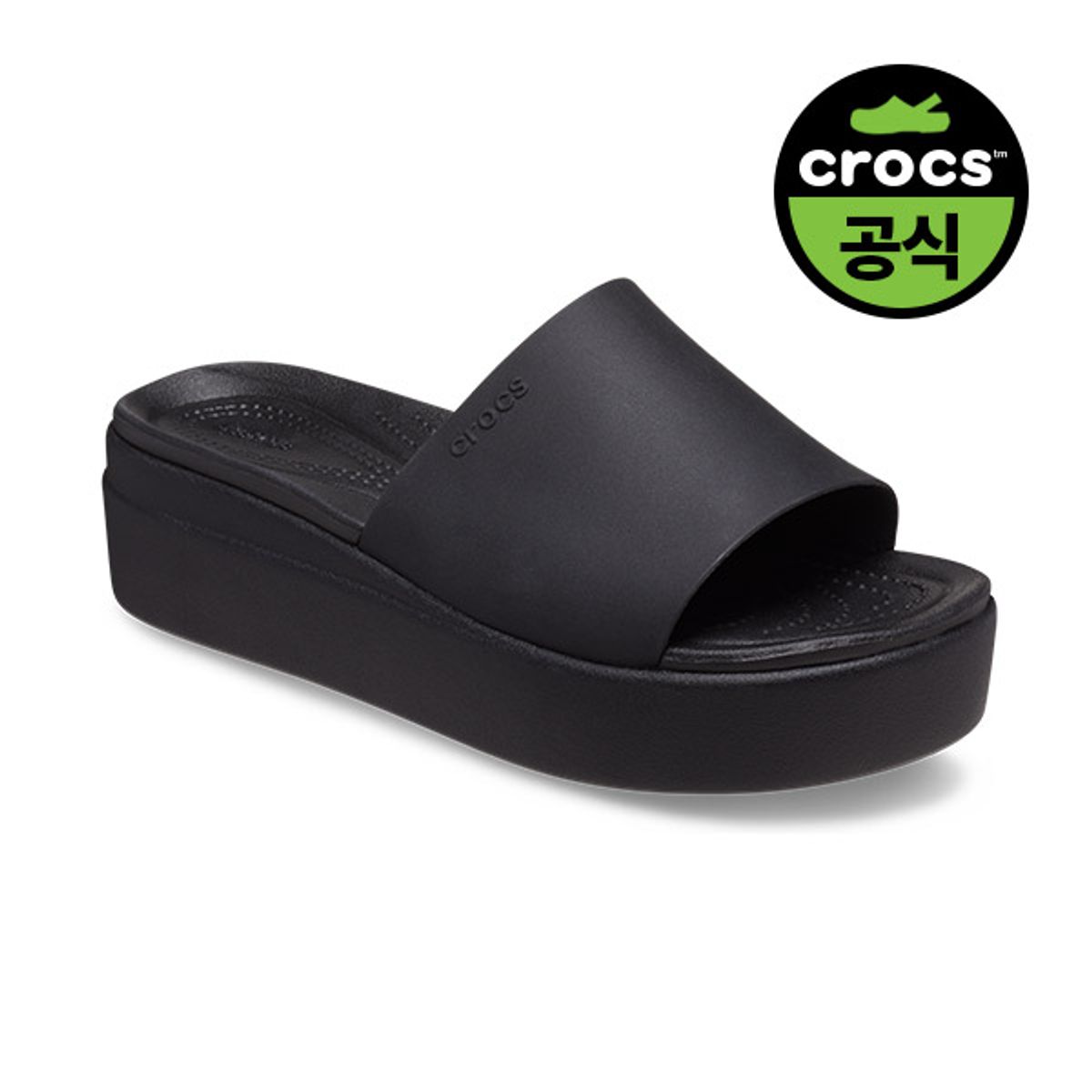 크록스(CROCS) 여성 BROOKLYN SLIDE BK (24SWSD208728)