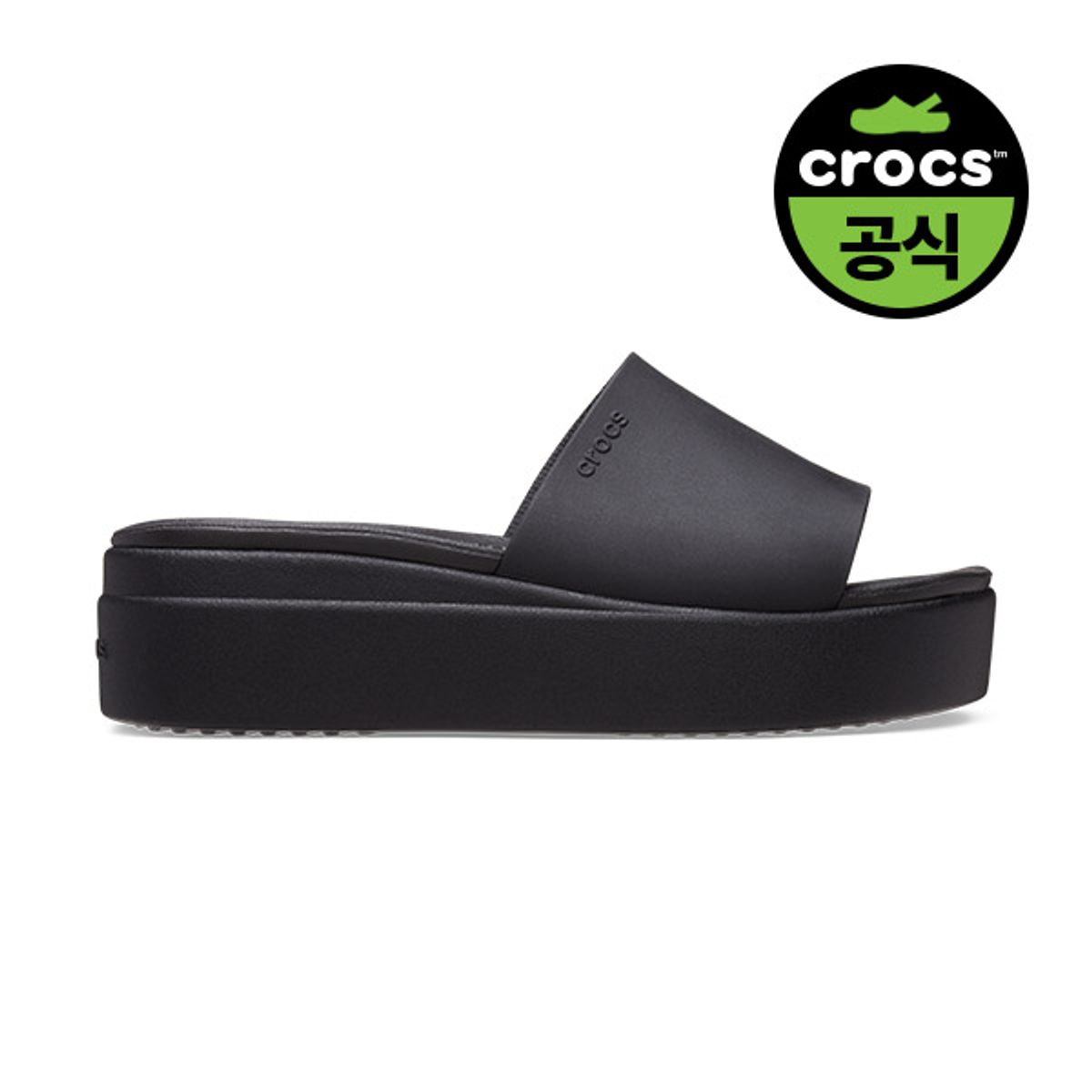 크록스(CROCS) 여성 BROOKLYN SLIDE BK (24SWSD208728)