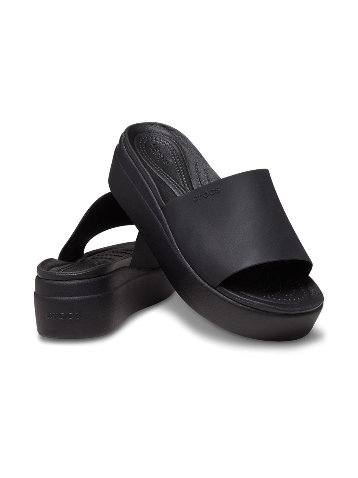 크록스(CROCS) 여성 BROOKLYN SLIDE BK (24SWSD208728)