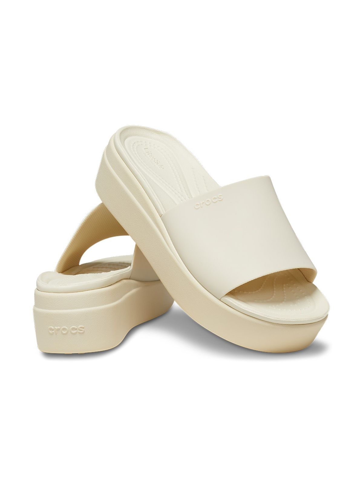 크록스(CROCS) 여성 BROOKLYN SLIDE BONE (24SWSD208728)