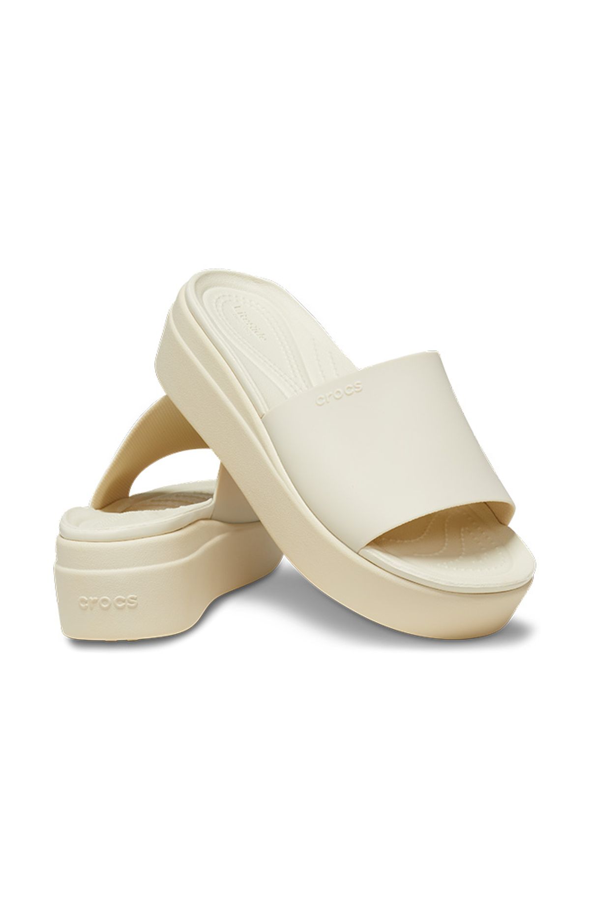 크록스(CROCS) 여성 BROOKLYN SLIDE BONE (24SWSD208728)