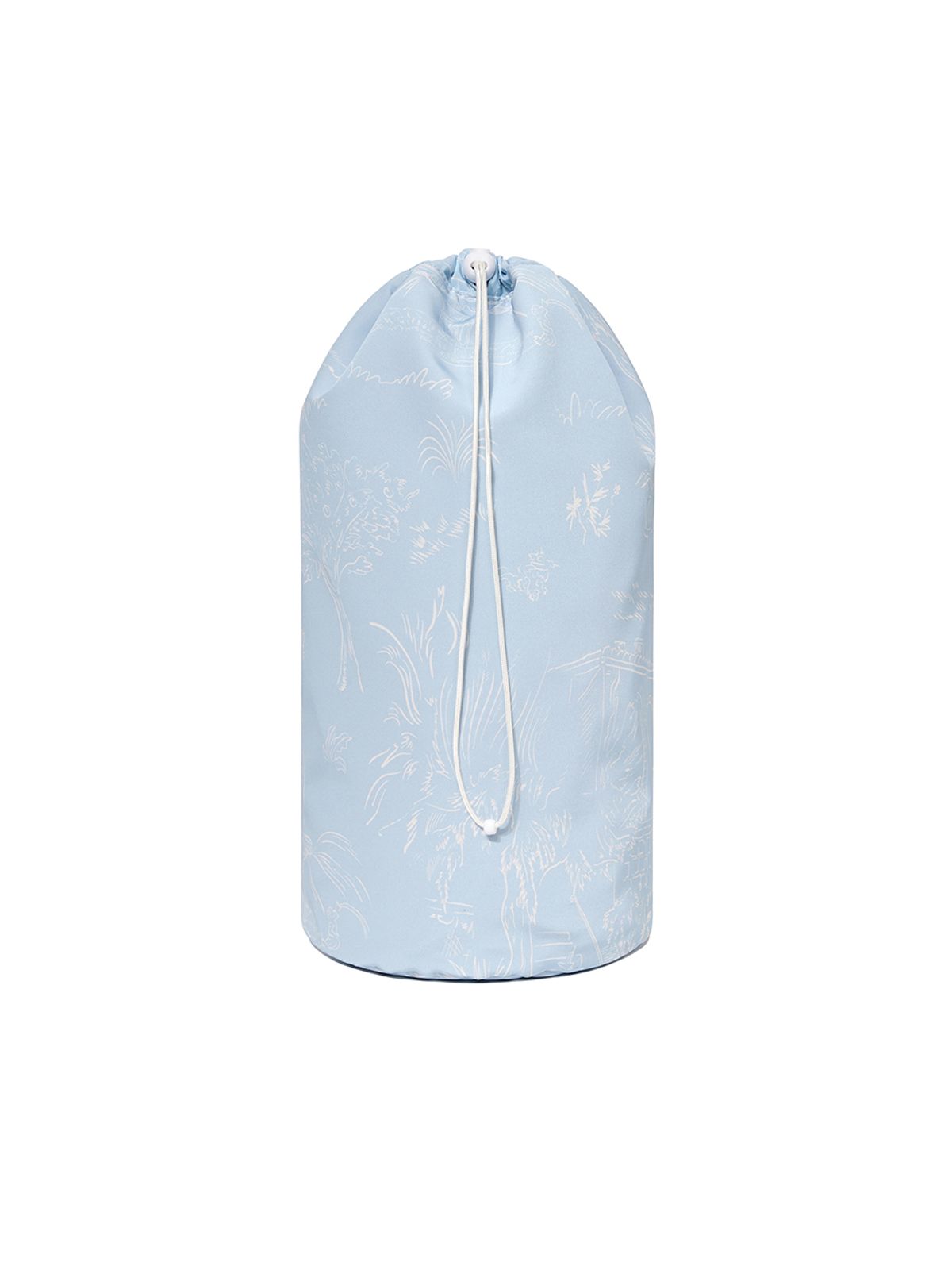 기준(KIJUN) Drawing Sport Bag UNISEX Print Sky Blue