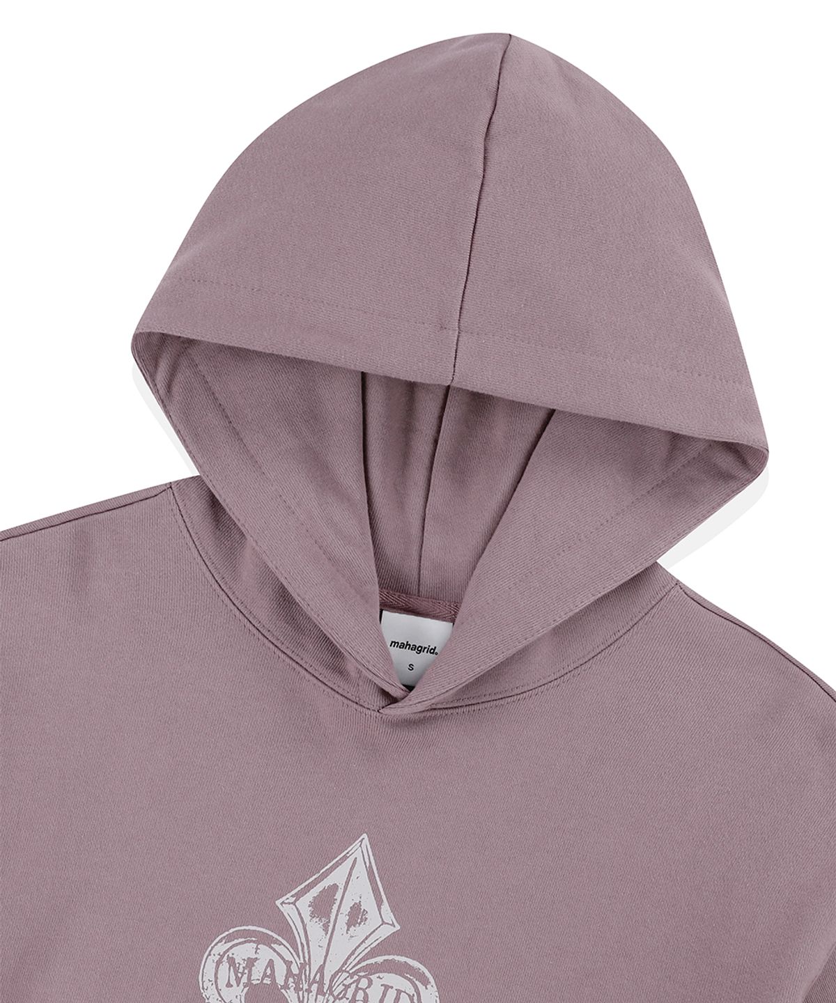 마하그리드(MAHAGRID) FLEUR BONES HOODIE PINK(MG2ESMM409A)