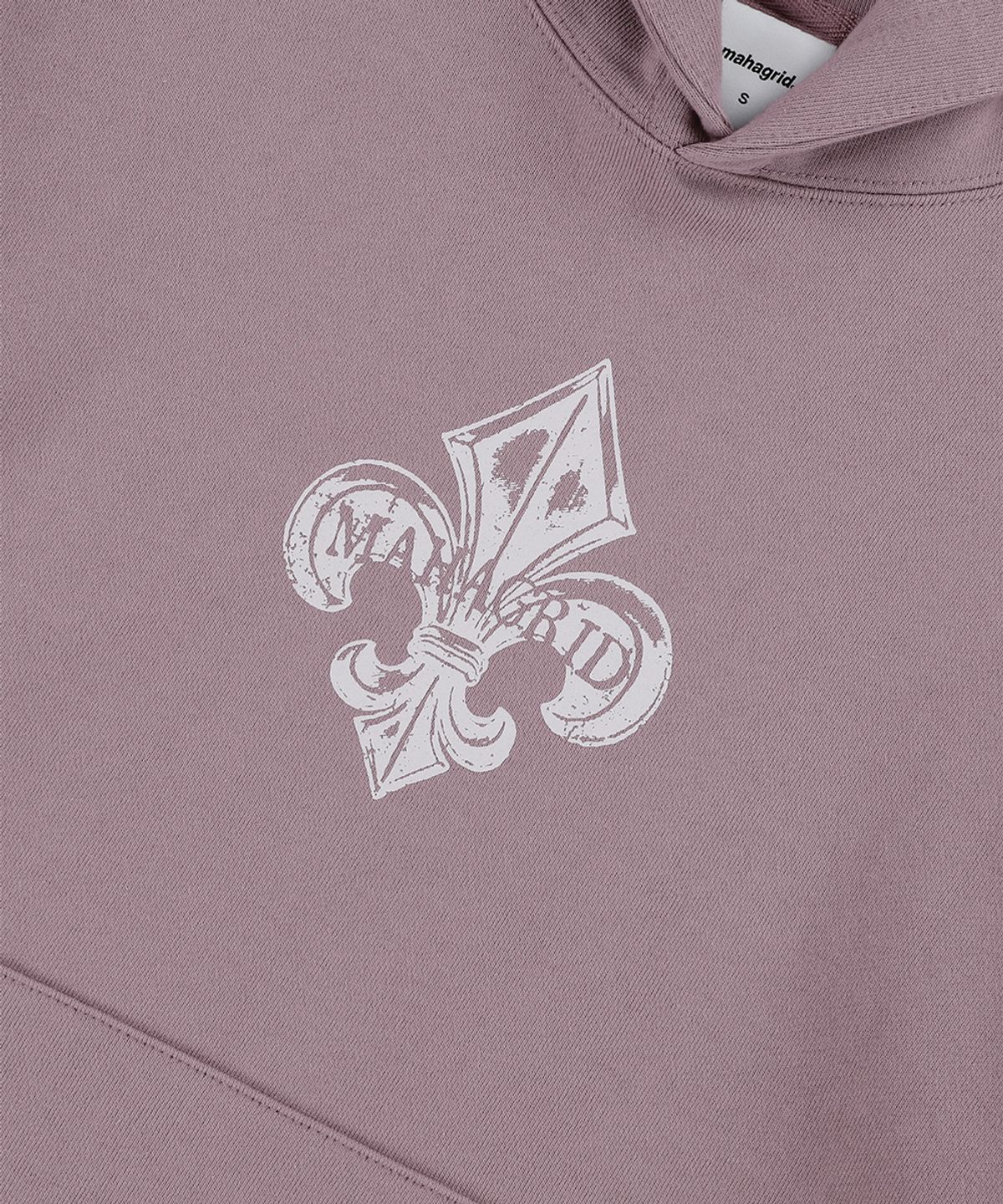 마하그리드(MAHAGRID) FLEUR BONES HOODIE PINK(MG2ESMM409A)
