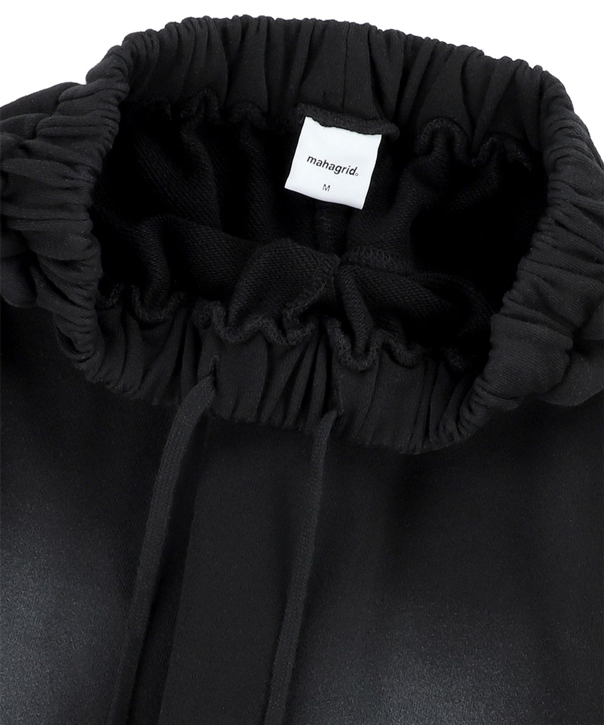 마하그리드(MAHAGRID) BRUSHED WIDE SWEATPANT BLACK(MG2ESMPA01A)