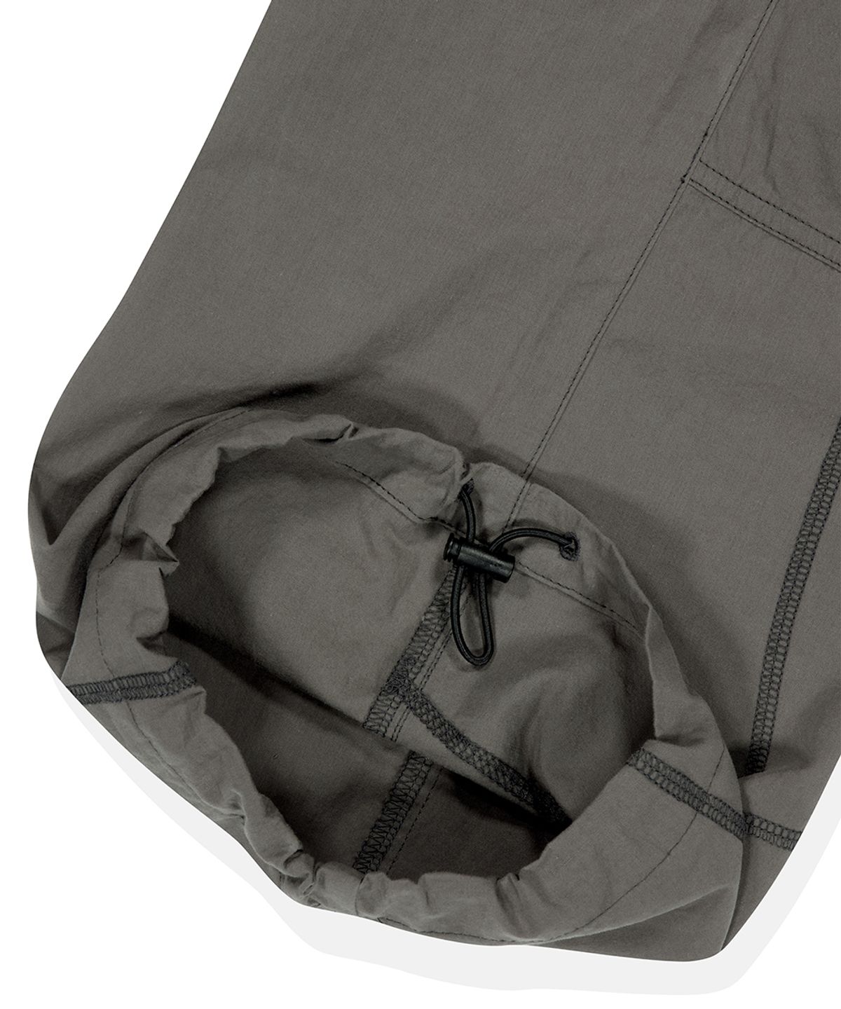 마하그리드(MAHAGRID) COVER STITCH PARACHUTE PANT BLACK(MG2ESMPA11A)