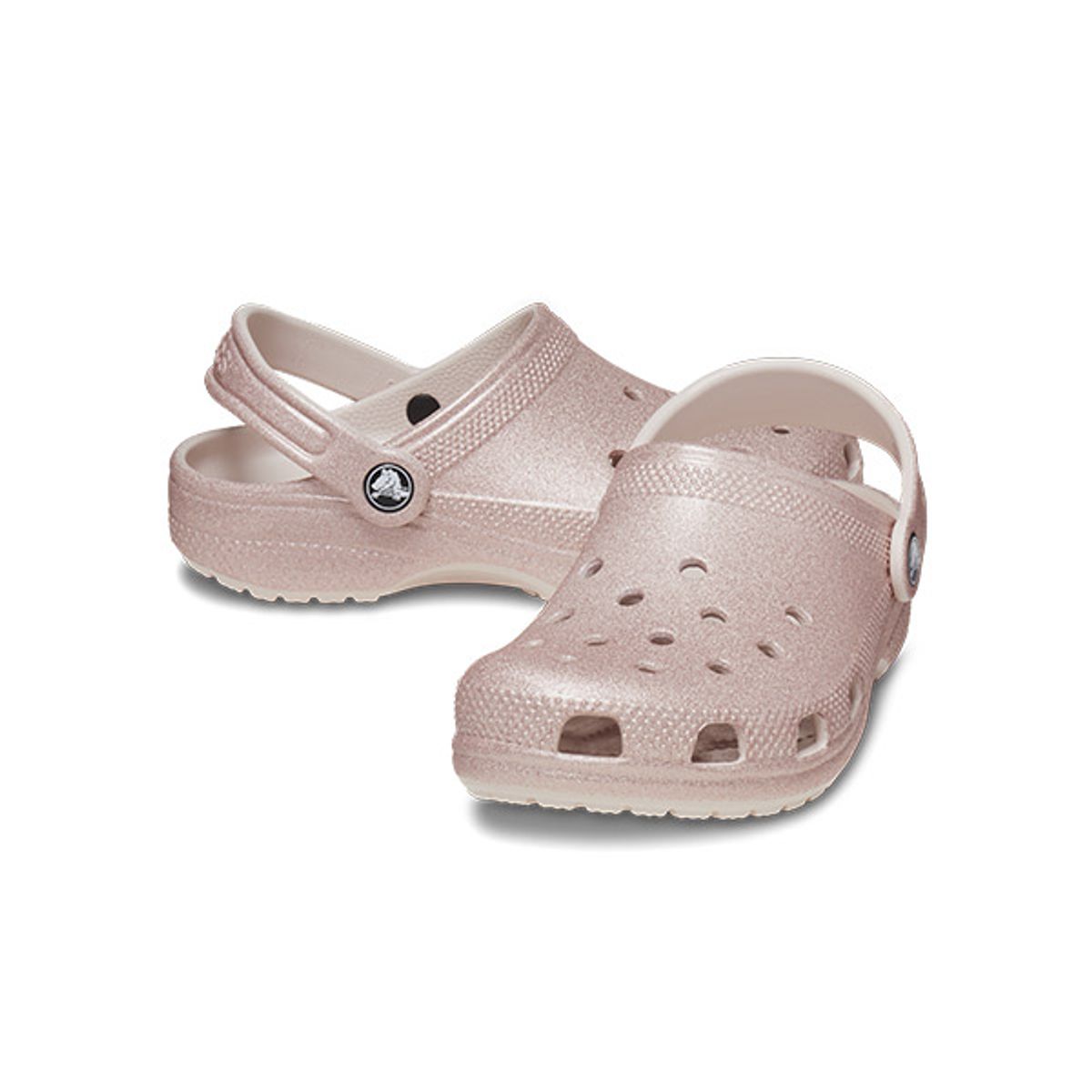 크록스키즈(CROCS KIDS) 키즈 클래식 글리터 클로그 QUG (24SKCL206993)