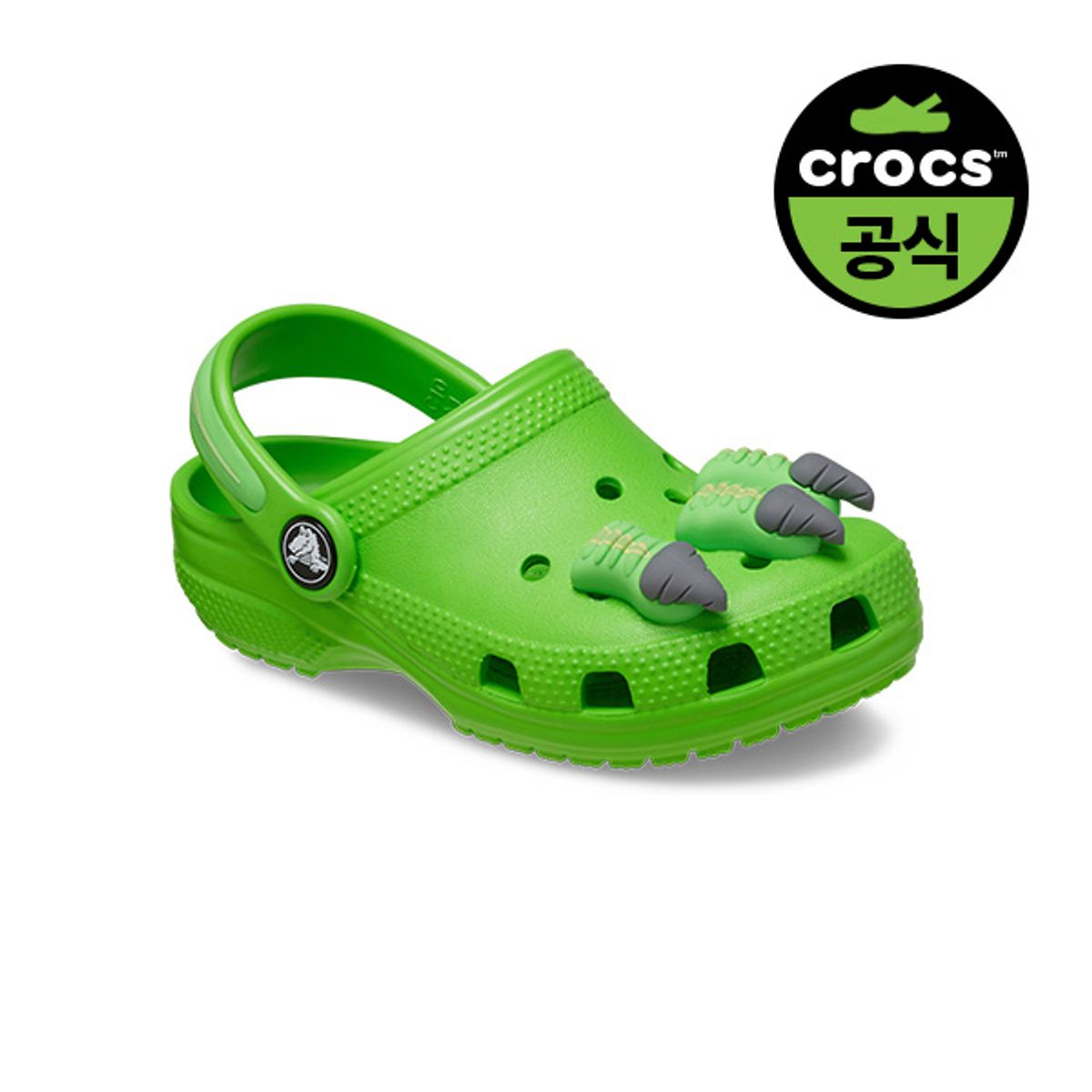 크록스키즈(CROCS KIDS) 유아 클래식 아이엠 다이노소어 클로그 GRS (24SKCL209700)