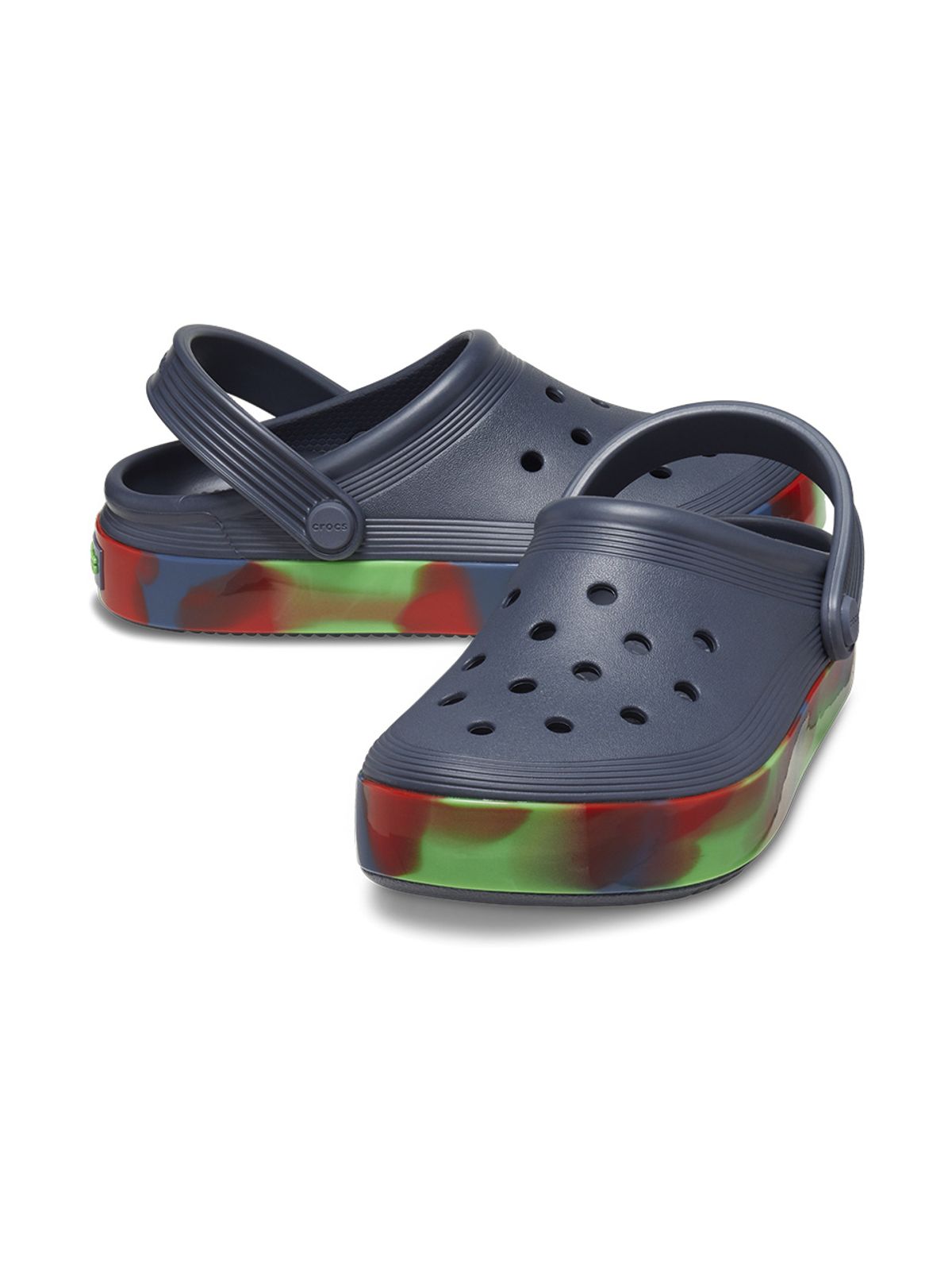 크록스키즈(CROCS KIDS) 키즈 오프 코트 글로우 밴드 클로그 STM (24SKCL209715)