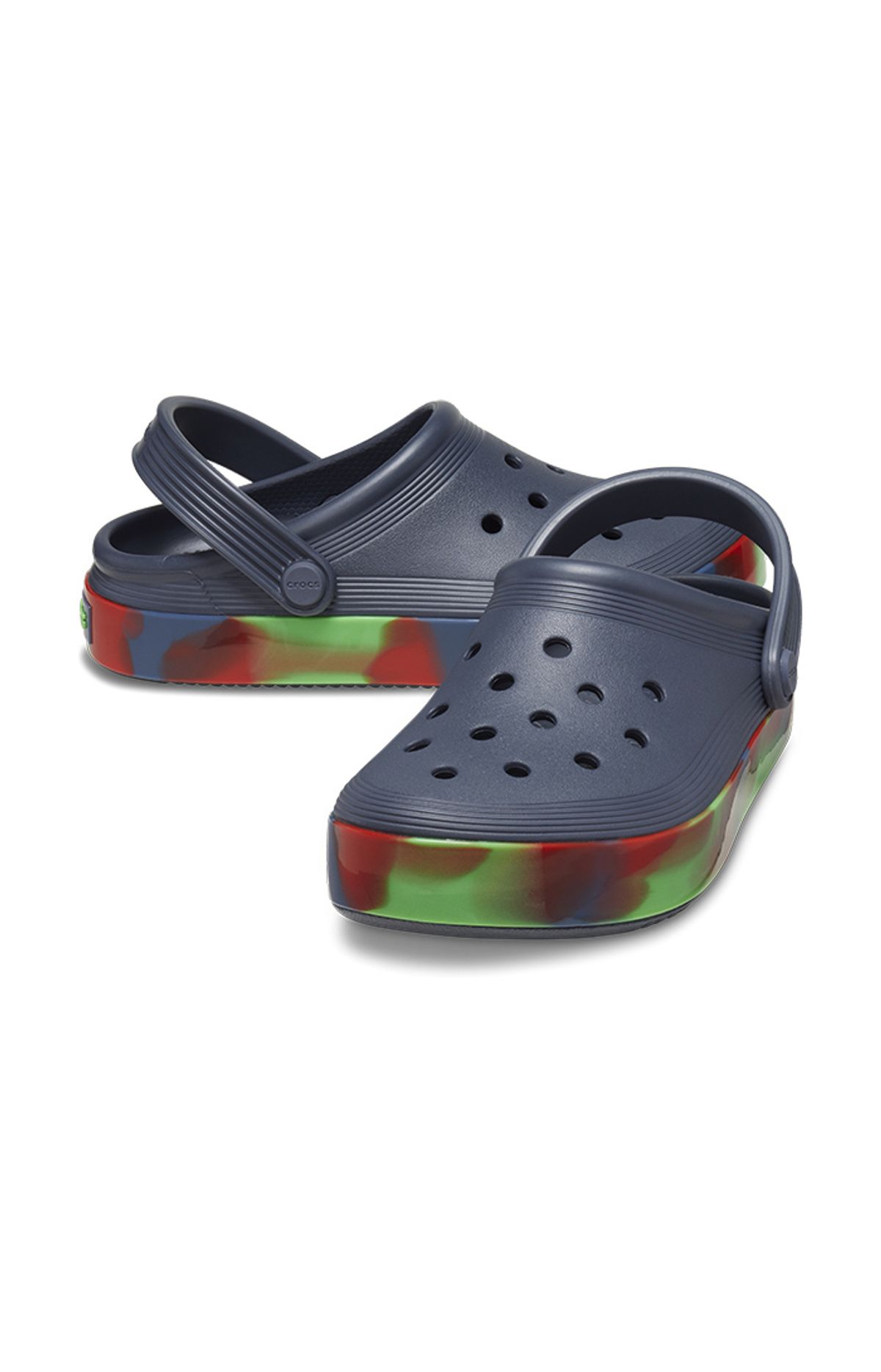 크록스키즈(CROCS KIDS) 키즈 오프 코트 글로우 밴드 클로그 STM (24SKCL209715)