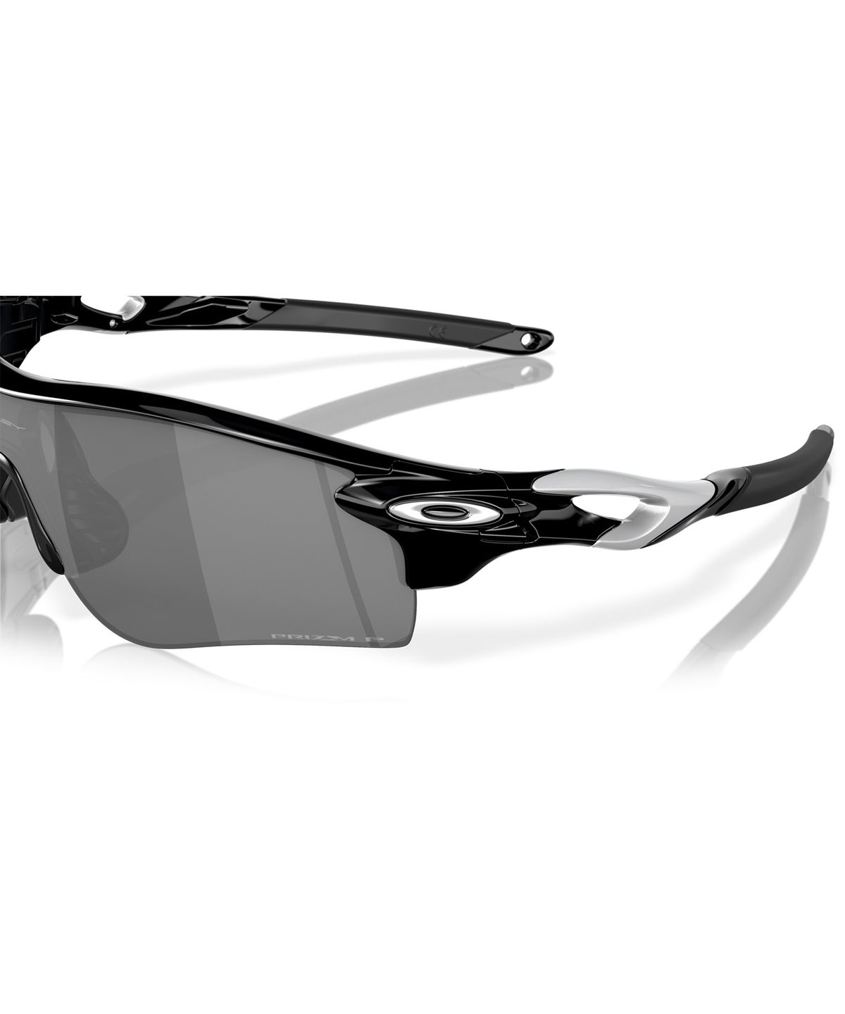 오클리(OAKLEY) 레이다락 패스 - POLISHED BLACK - PRIZM BLACK POLARIZED / 0OO9206