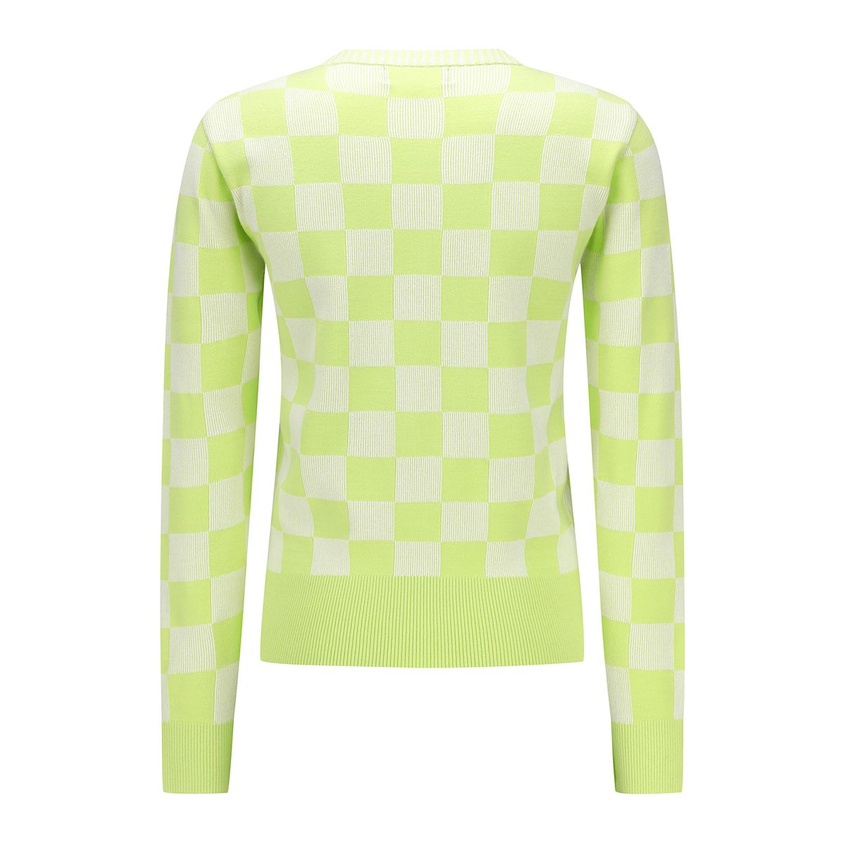 어뉴골프(ANEW GOLF) WOMEN CHECK BOARD PULLOVER_LI
