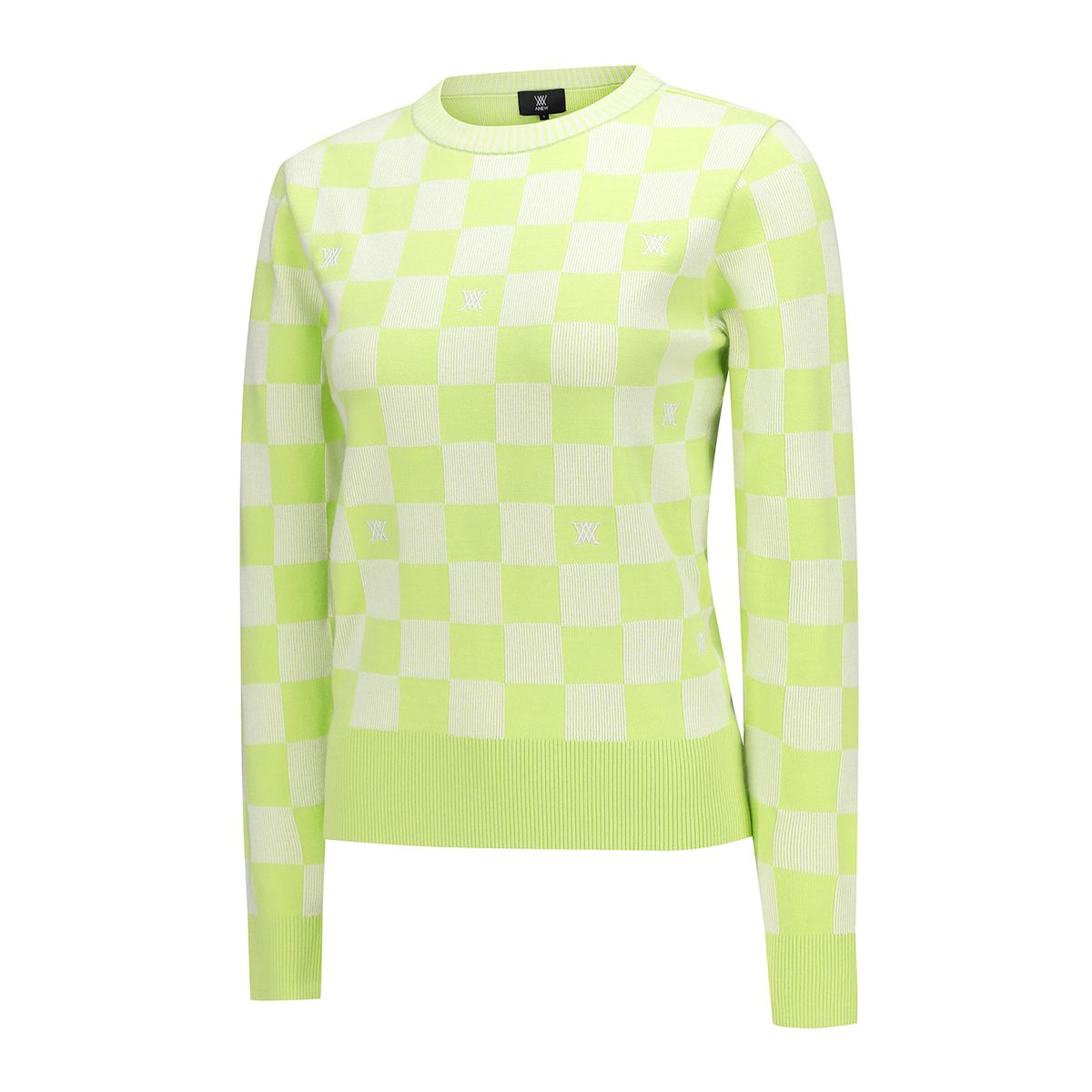 어뉴골프(ANEW GOLF) WOMEN CHECK BOARD PULLOVER_LI