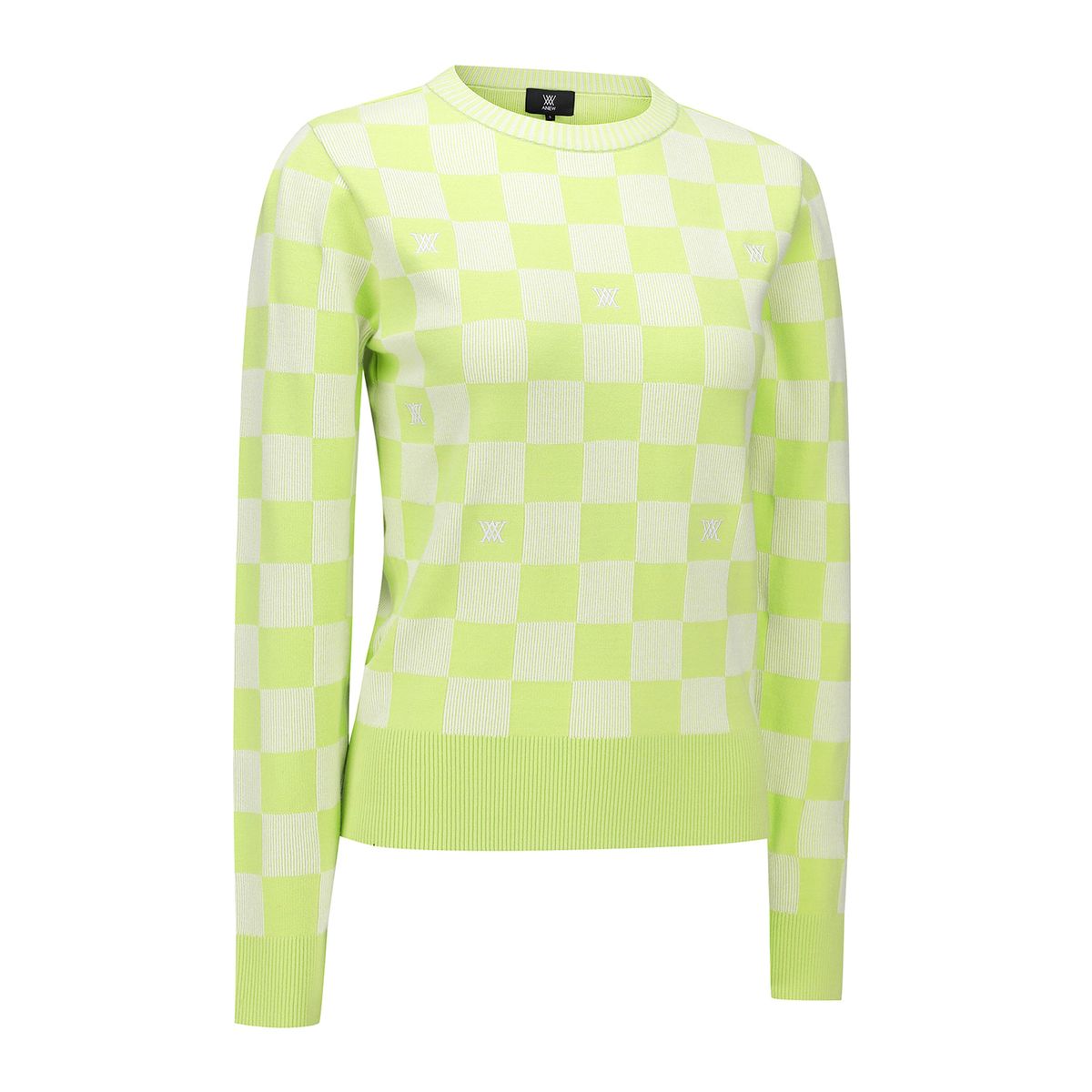 어뉴골프(ANEW GOLF) WOMEN CHECK BOARD PULLOVER_LI