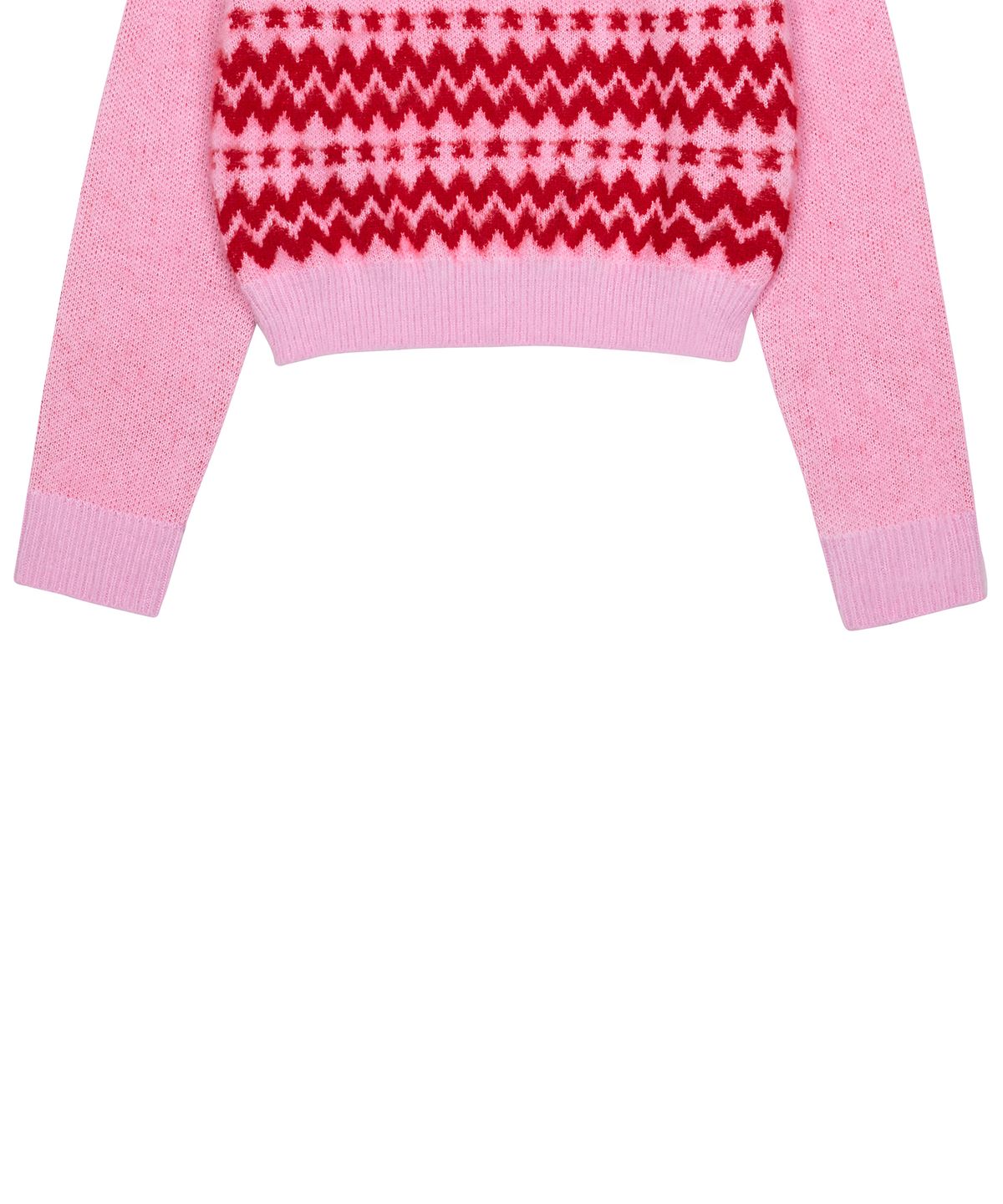 러브이즈트루(LUVISTRUE) NM LETTERING KNIT(PINK)