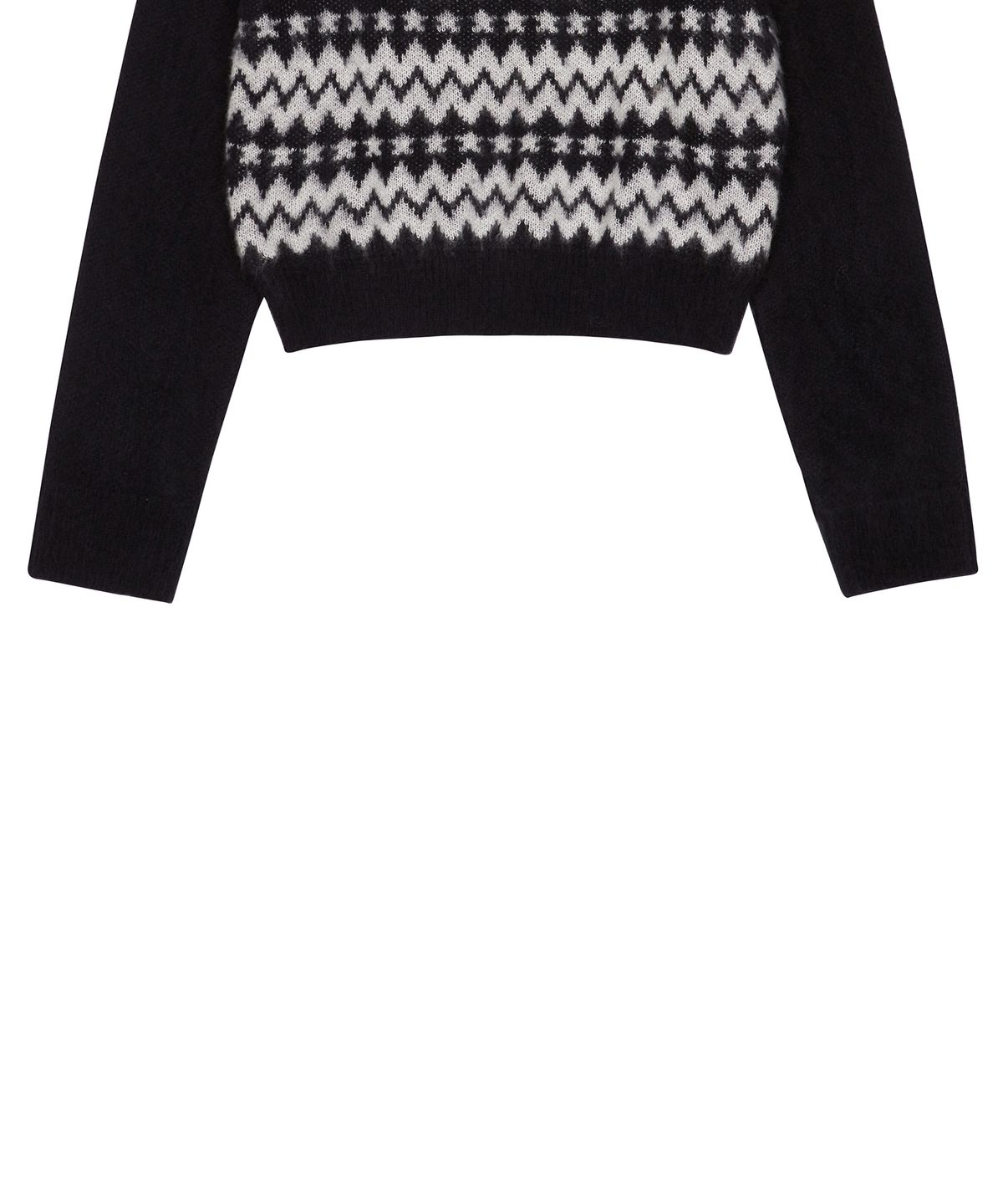러브이즈트루(LUVISTRUE) NM LETTERING KNIT(NAVY)