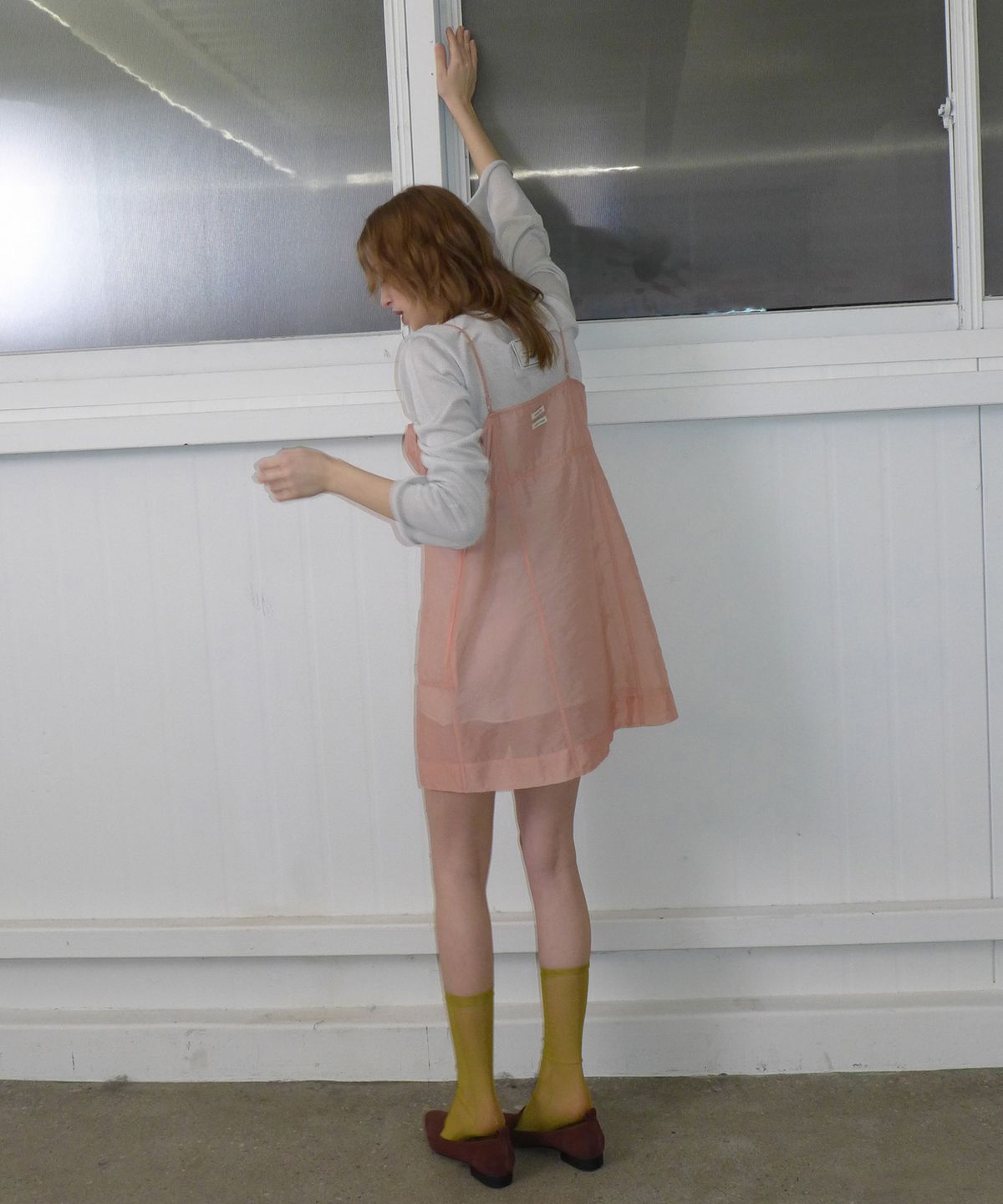 오버듀플레어(OVERDUEFLAIR) MESH SOCKS_OLIVE