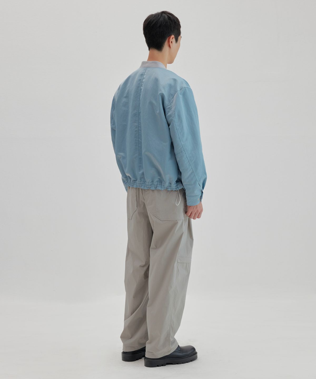 넌블랭크(NONBLANK) MA-1 자켓_ASH BLUE
