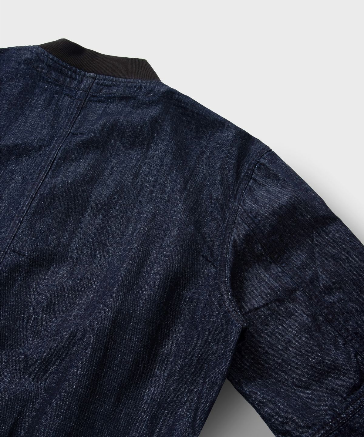 넌블랭크(NONBLANK) MA-1 자켓_INDIGO BLUE