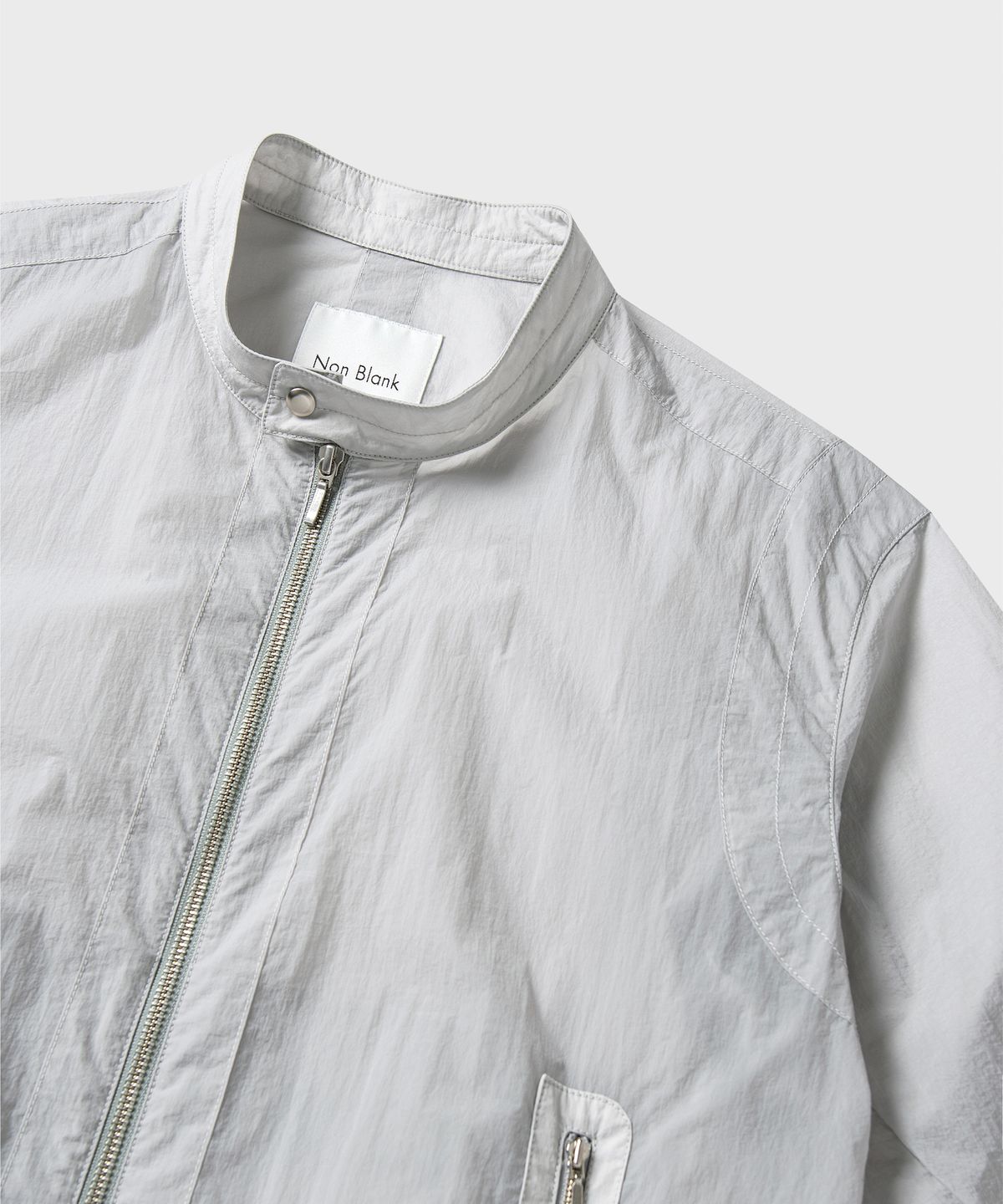 넌블랭크(NONBLANK) 윈드 자켓_LIGHT GREY