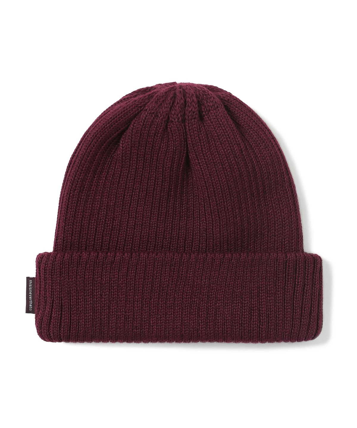 디스이즈네버댓(THISISNEVERTHAT) T-Logo Short Beanie Purple
