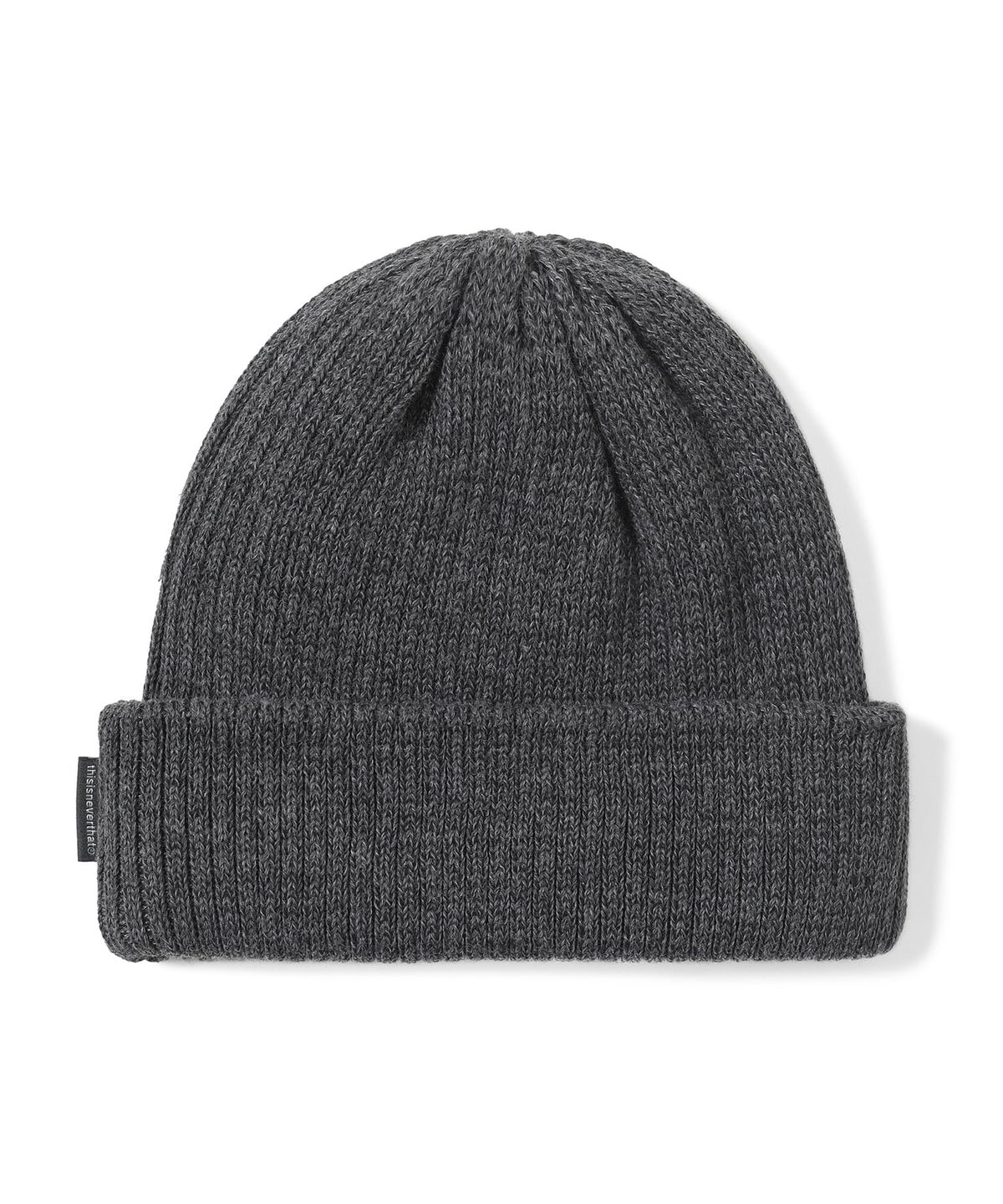 디스이즈네버댓(THISISNEVERTHAT) T-Logo Short Beanie Heather Grey