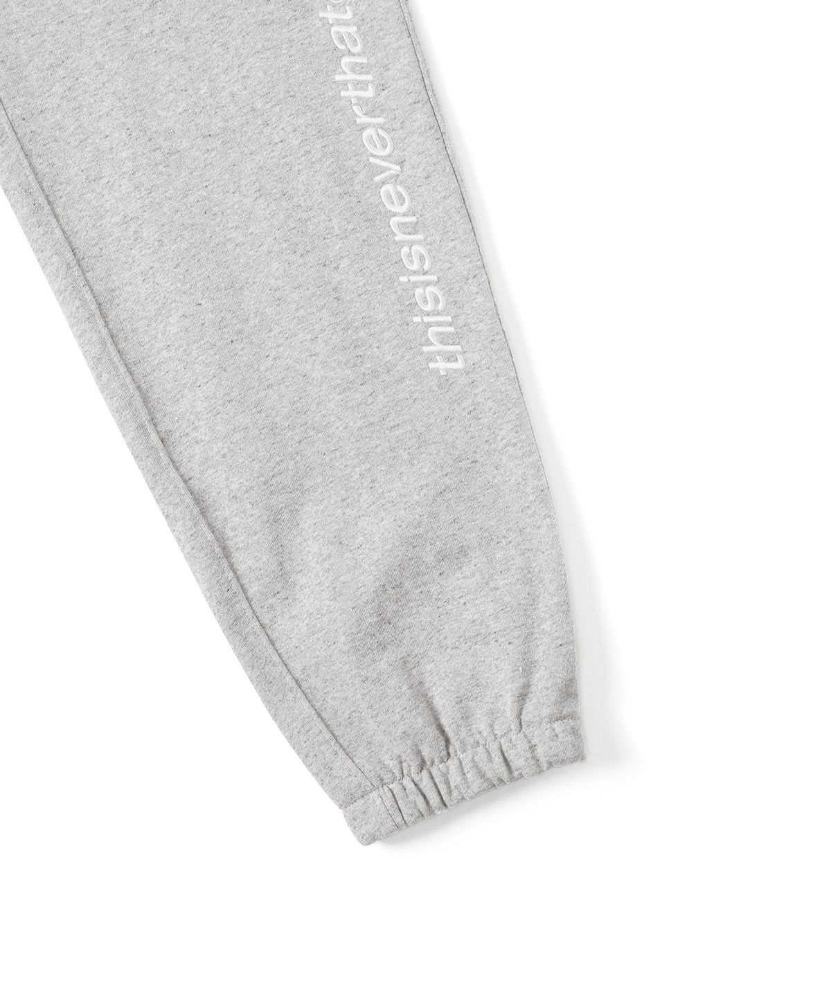 디스이즈네버댓(THISISNEVERTHAT) SP-Logo Sweatpant Heather Grey