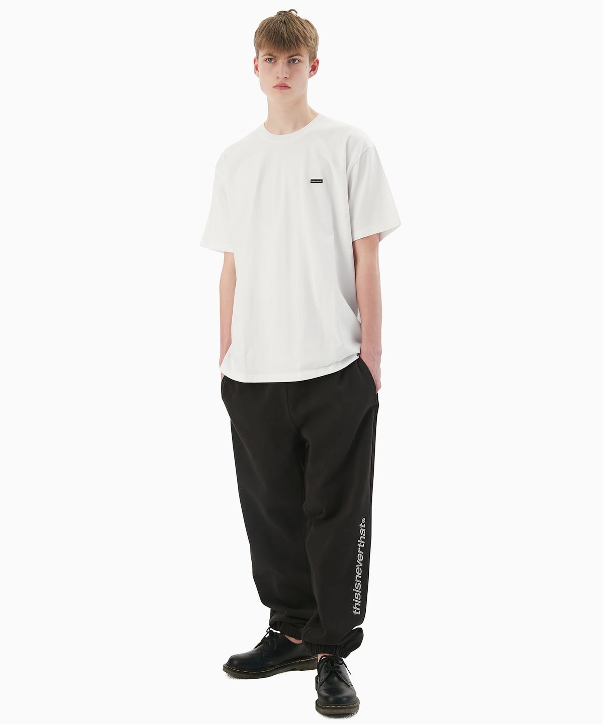 디스이즈네버댓(THISISNEVERTHAT) SP-Logo Sweatpant Black