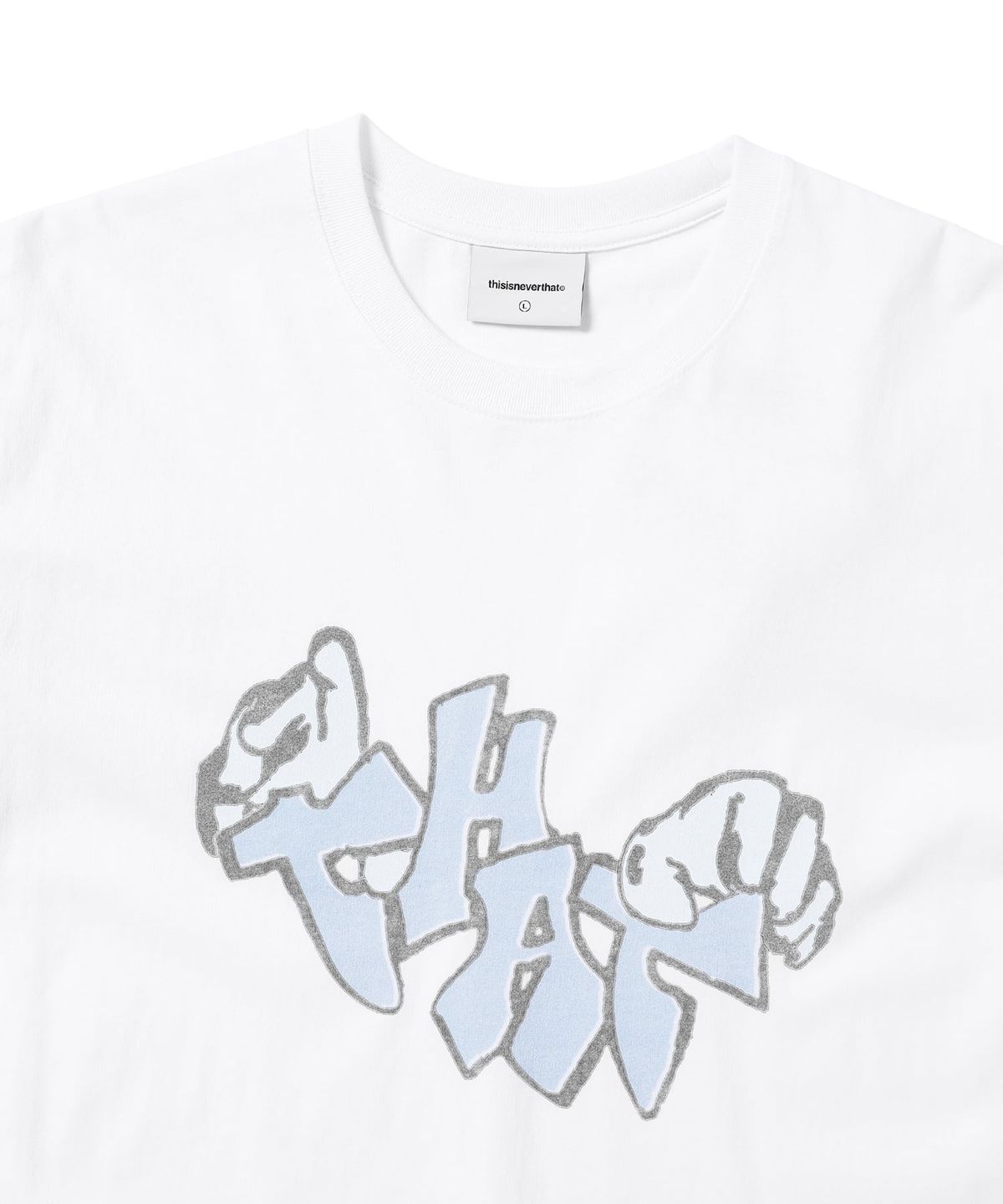 디스이즈네버댓(THISISNEVERTHAT) THAT Hands Tee White