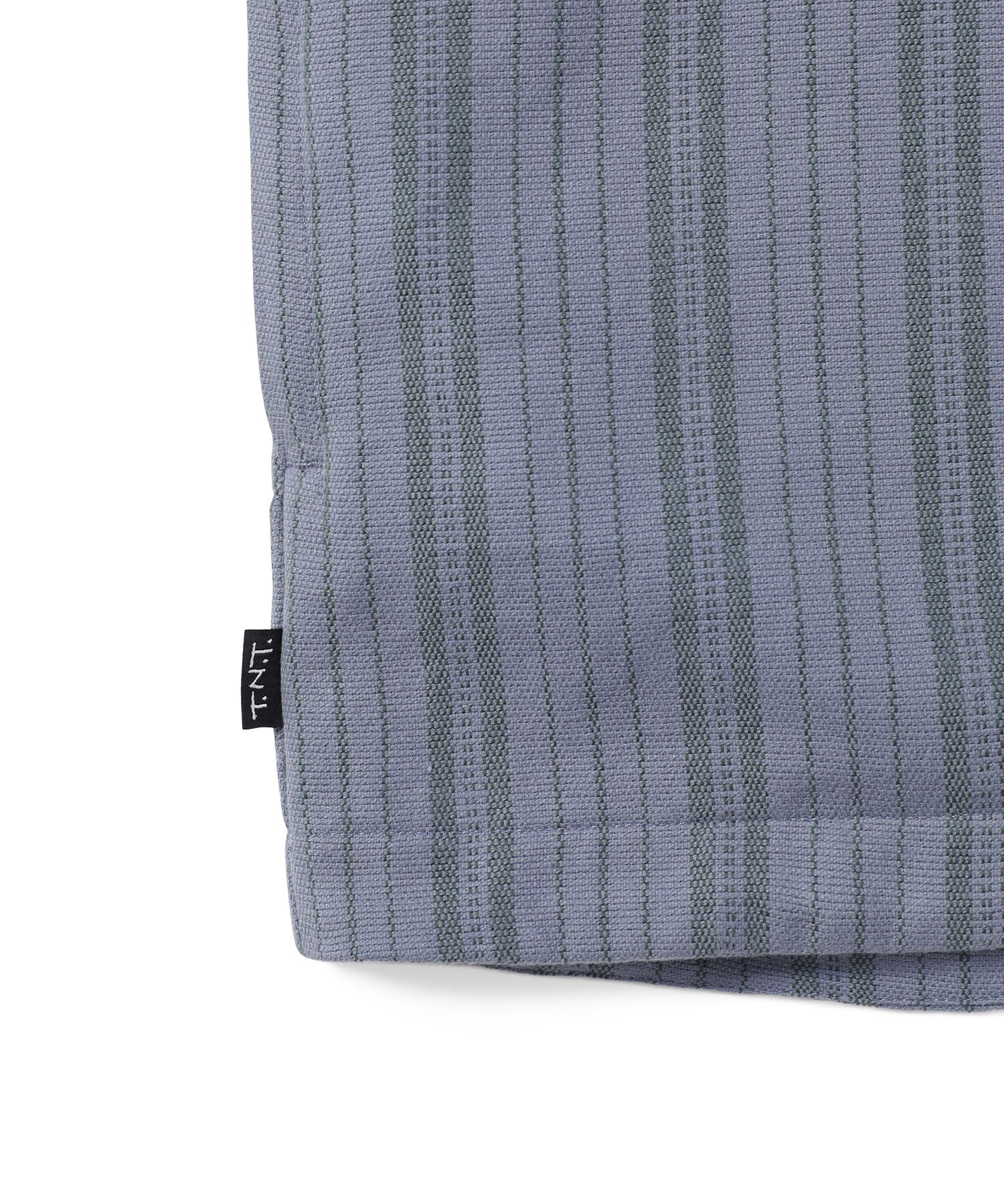 MUSINSA | thisisneverthat® Stripe Jacquard Hoodie Purple Gray