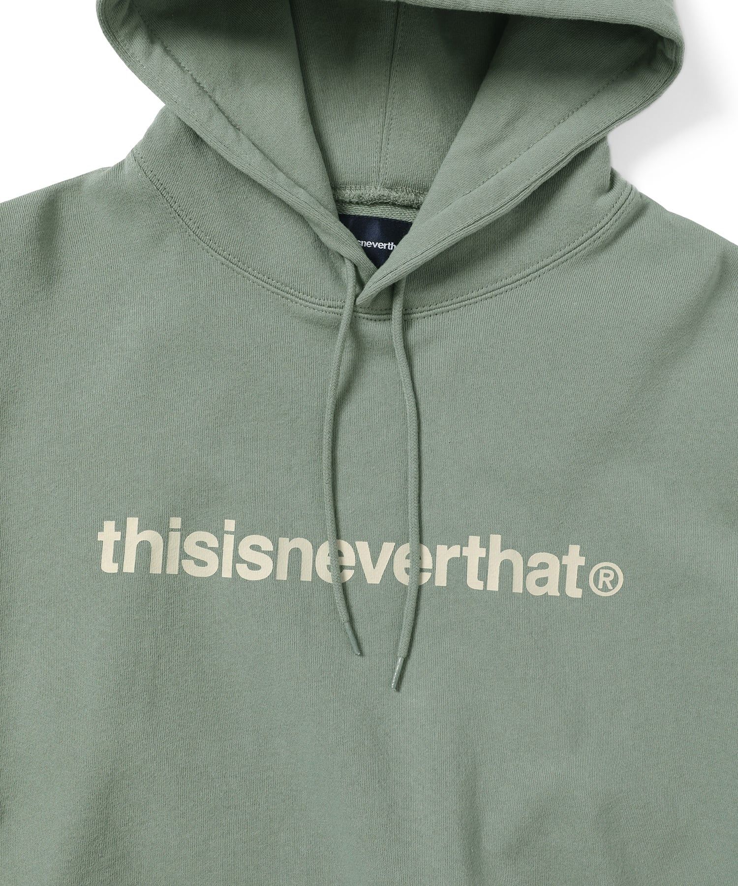 MUSINSA | thisisneverthat® T-Logo LT Hoodie - Light Olive