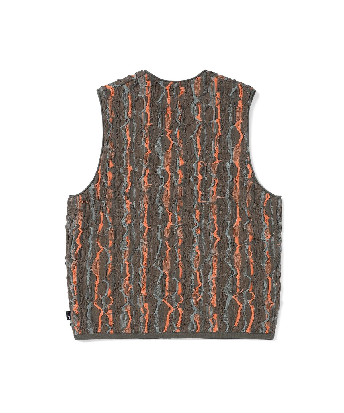 디스이즈네버댓(THISISNEVERTHAT) 3D Cable Knit Vest Brown