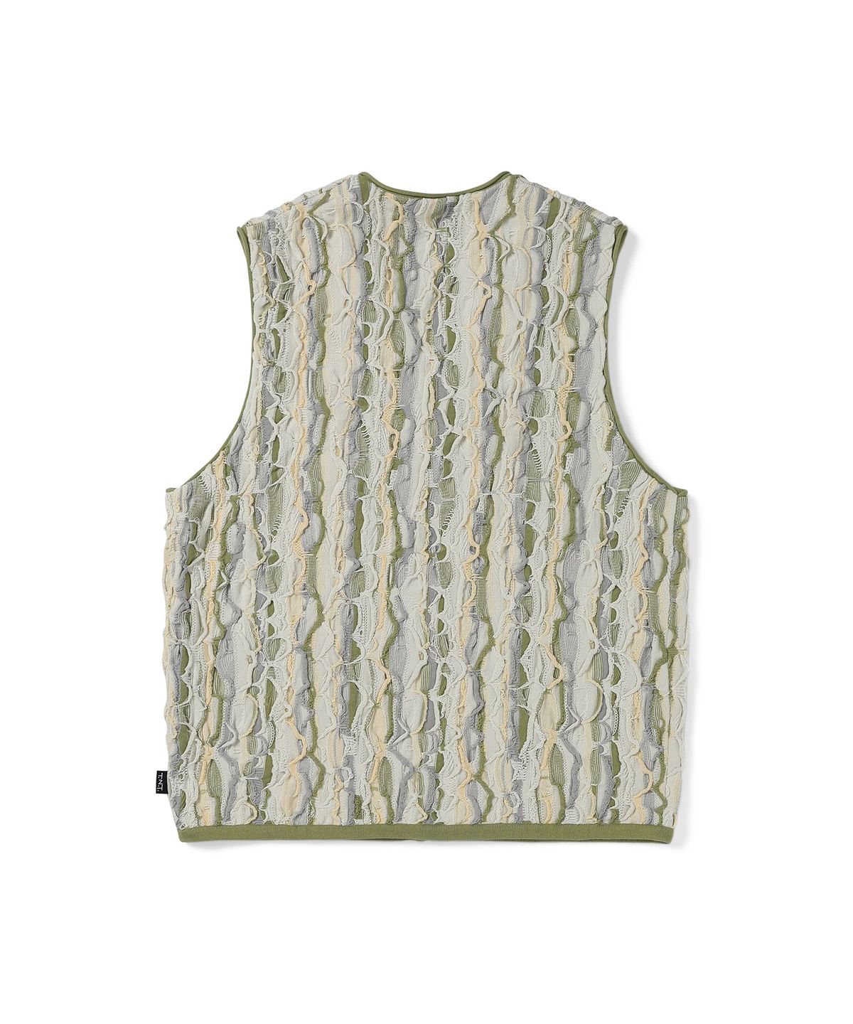 디스이즈네버댓(THISISNEVERTHAT) 3D Cable Knit Vest Beige