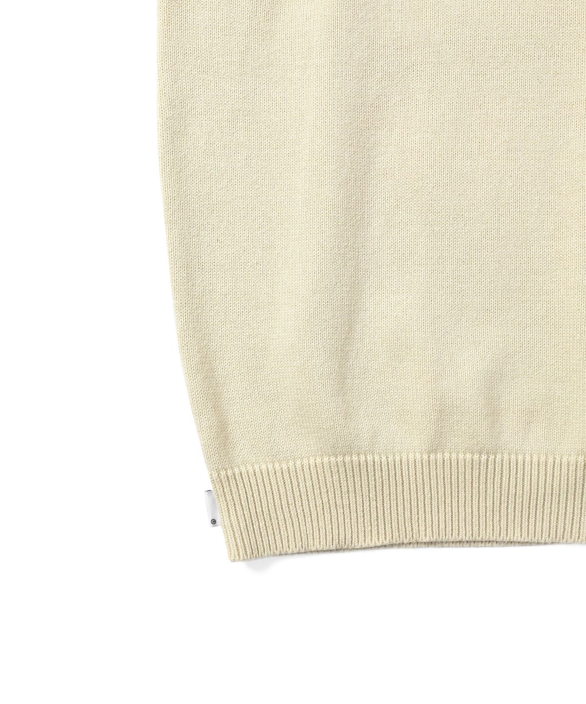 디스이즈네버댓(THISISNEVERTHAT) Script Logo Knit Vest Ivory
