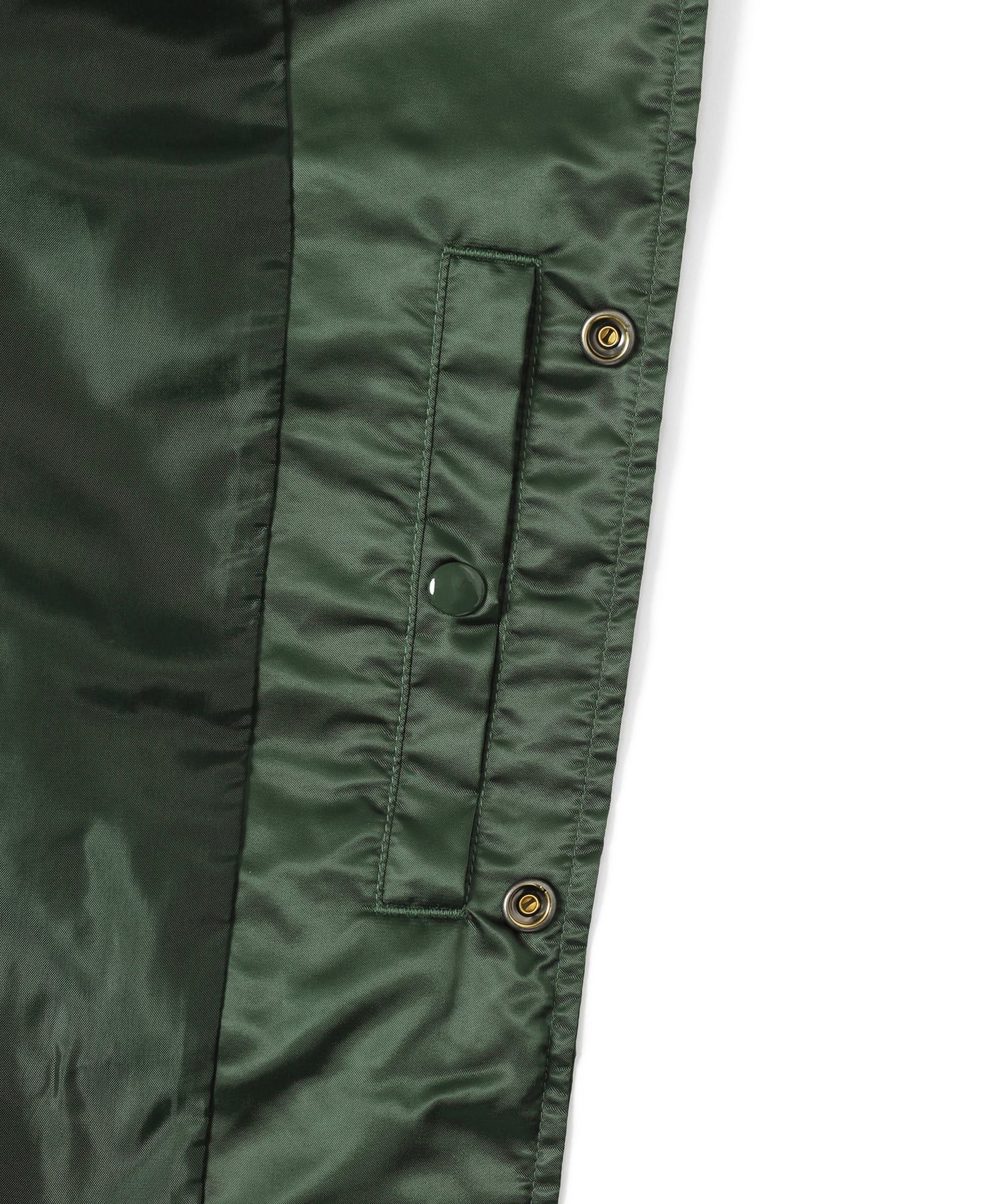 激安挑戦！！ | MUSINSA thisisneverthat® Olive Jacket Satin ジャケット・アウター