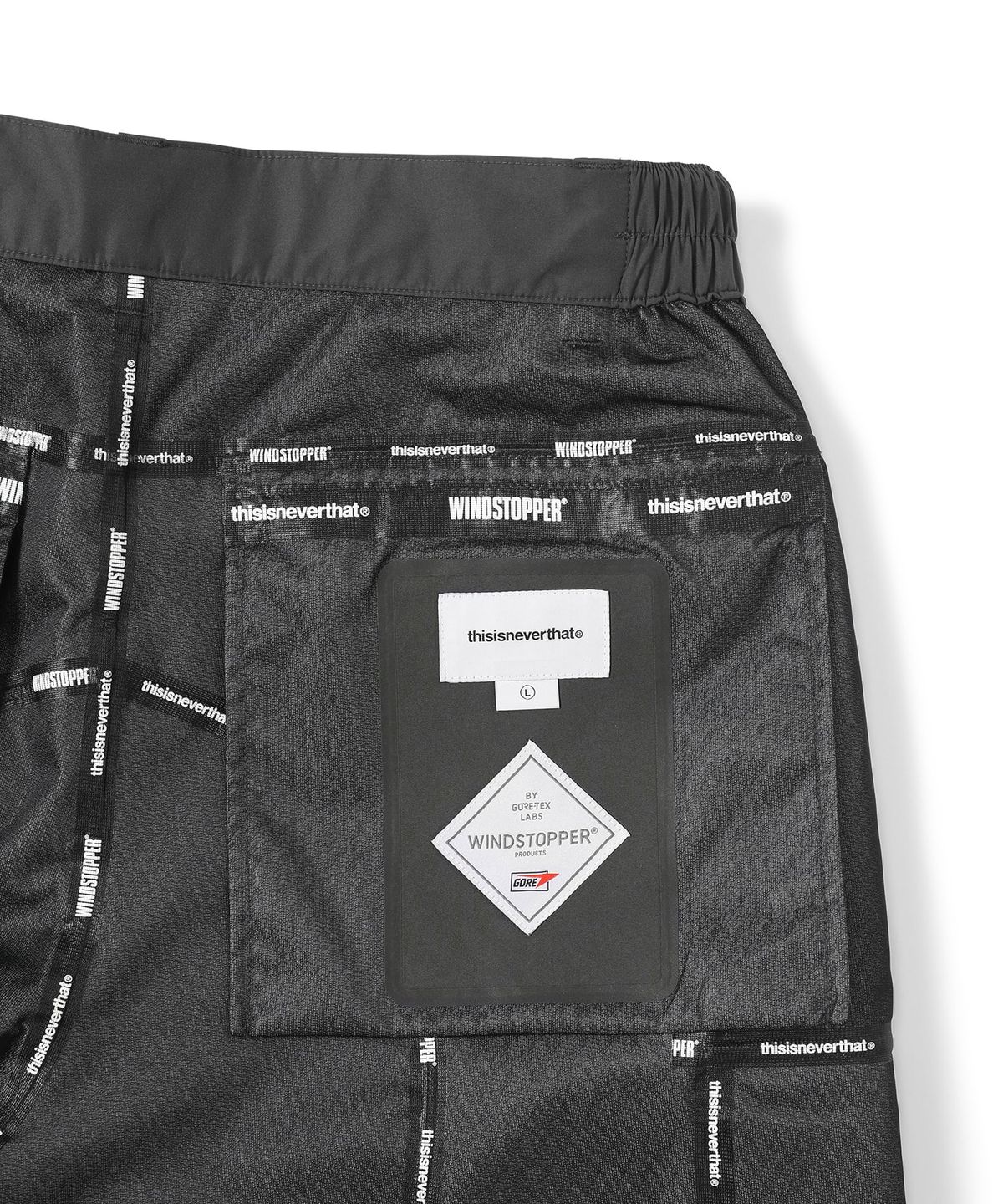 디스이즈네버댓(THISISNEVERTHAT) WINDSTOPPER® Active Tour Pant Black