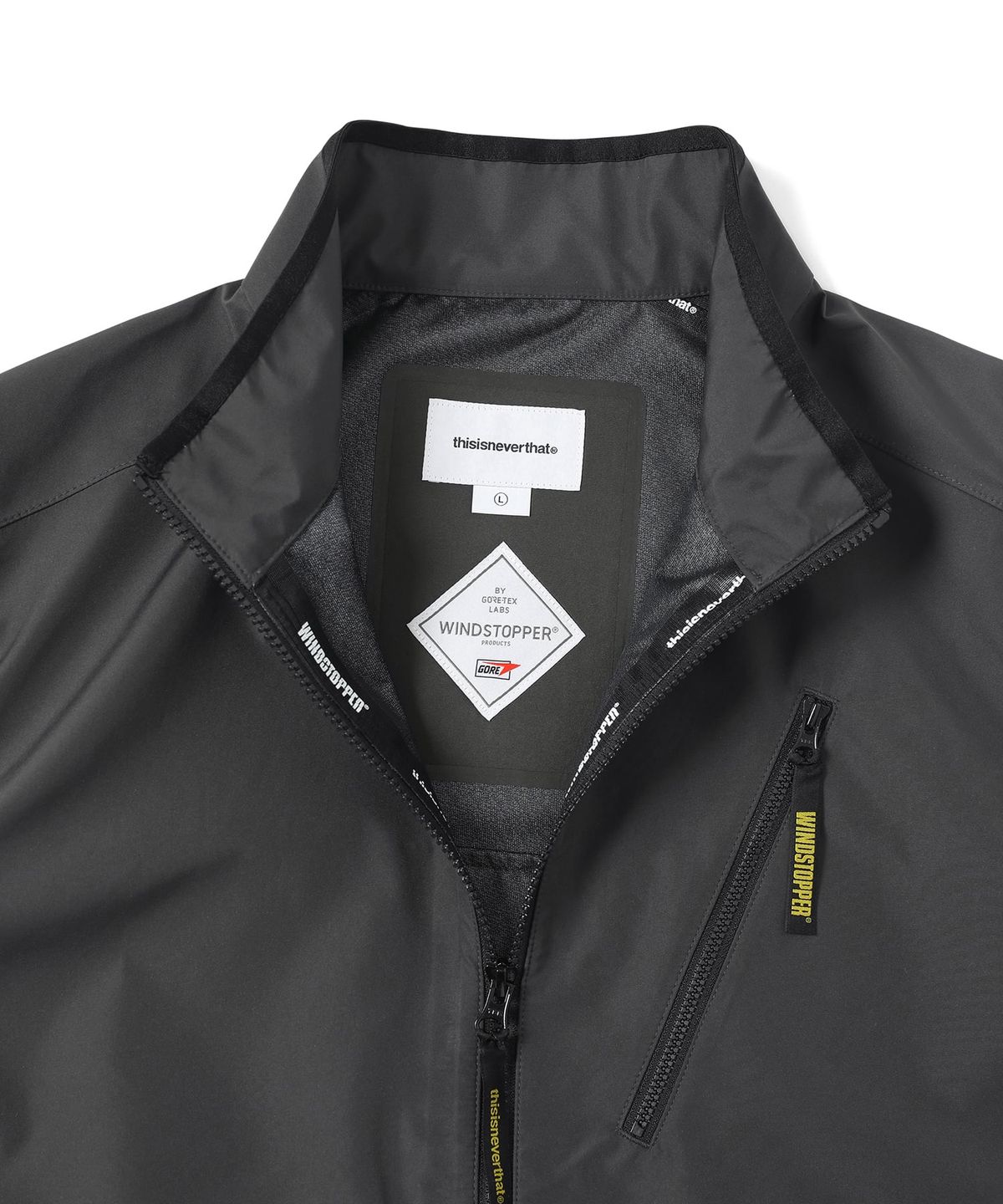 디스이즈네버댓(THISISNEVERTHAT) WINDSTOPPER® Active Tour Vest Black