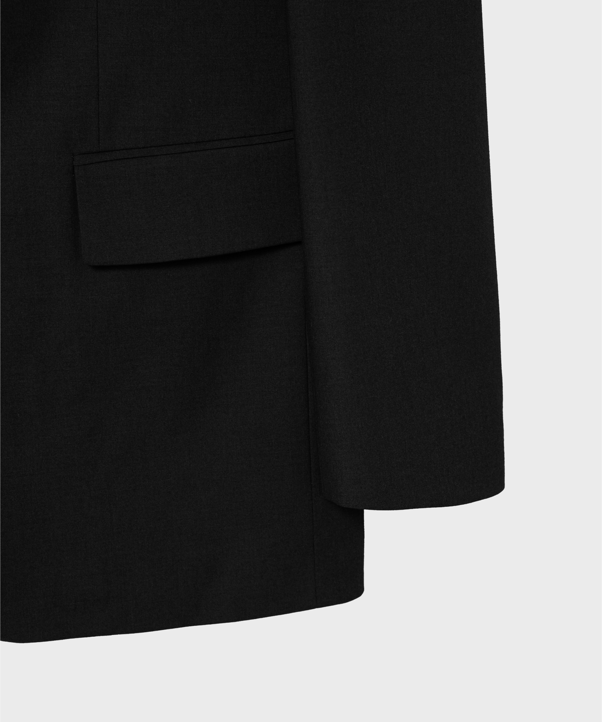 넌블랭크(NONBLANK) [CARREMAN] 세미 오버 핏 셋업 수트_BLACK